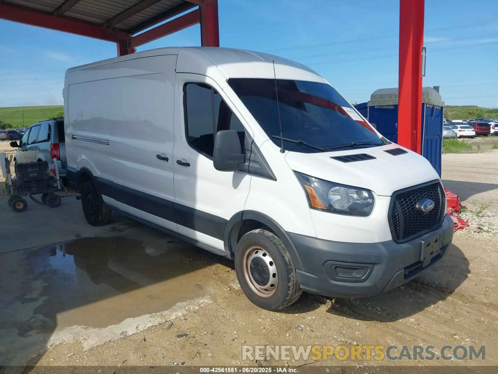 1 Photograph of a damaged car 1FTBR1C86MKA13416 FORD TRANSIT-250 2021