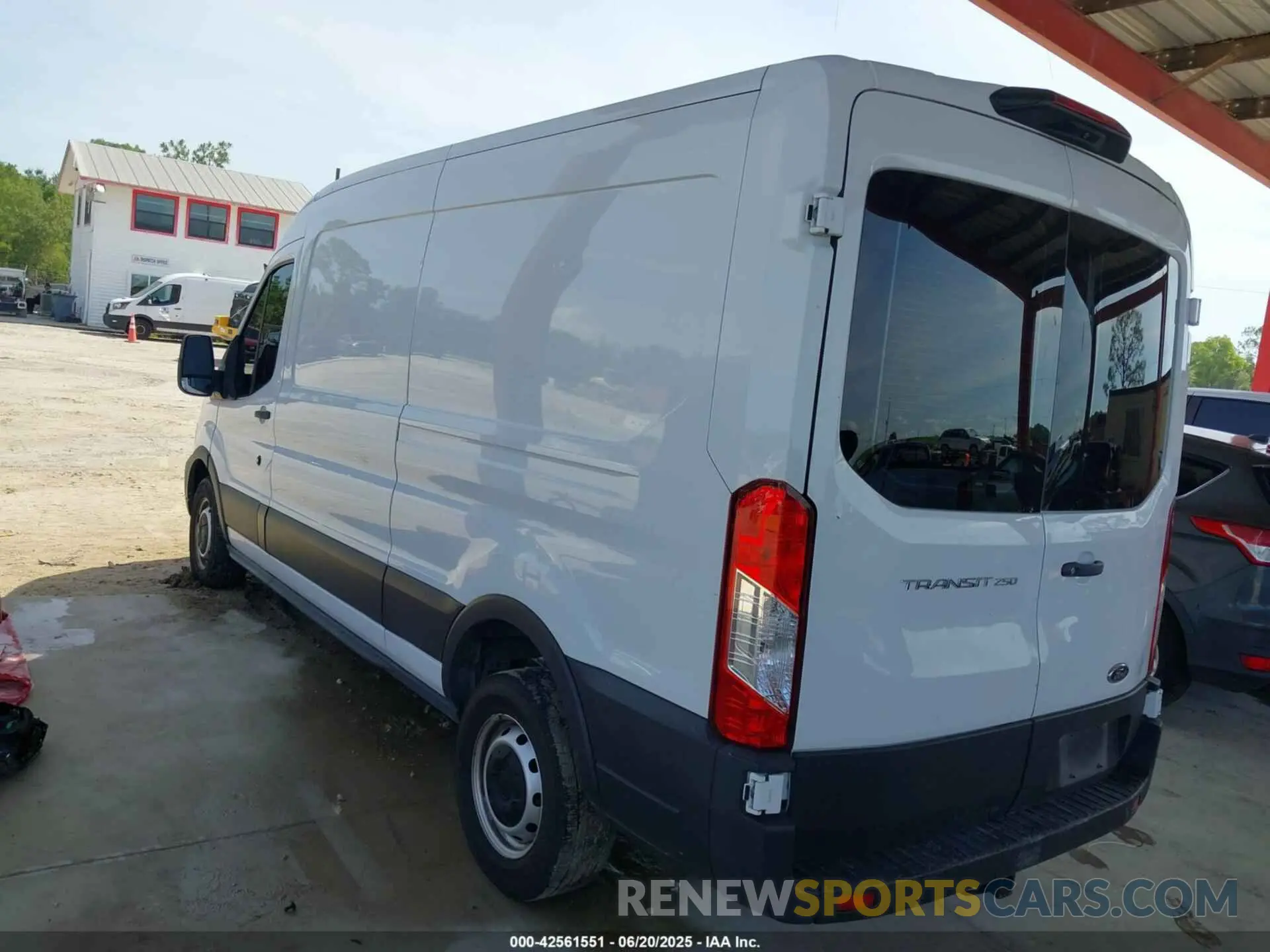 3 Photograph of a damaged car 1FTBR1C86MKA13416 FORD TRANSIT-250 2021