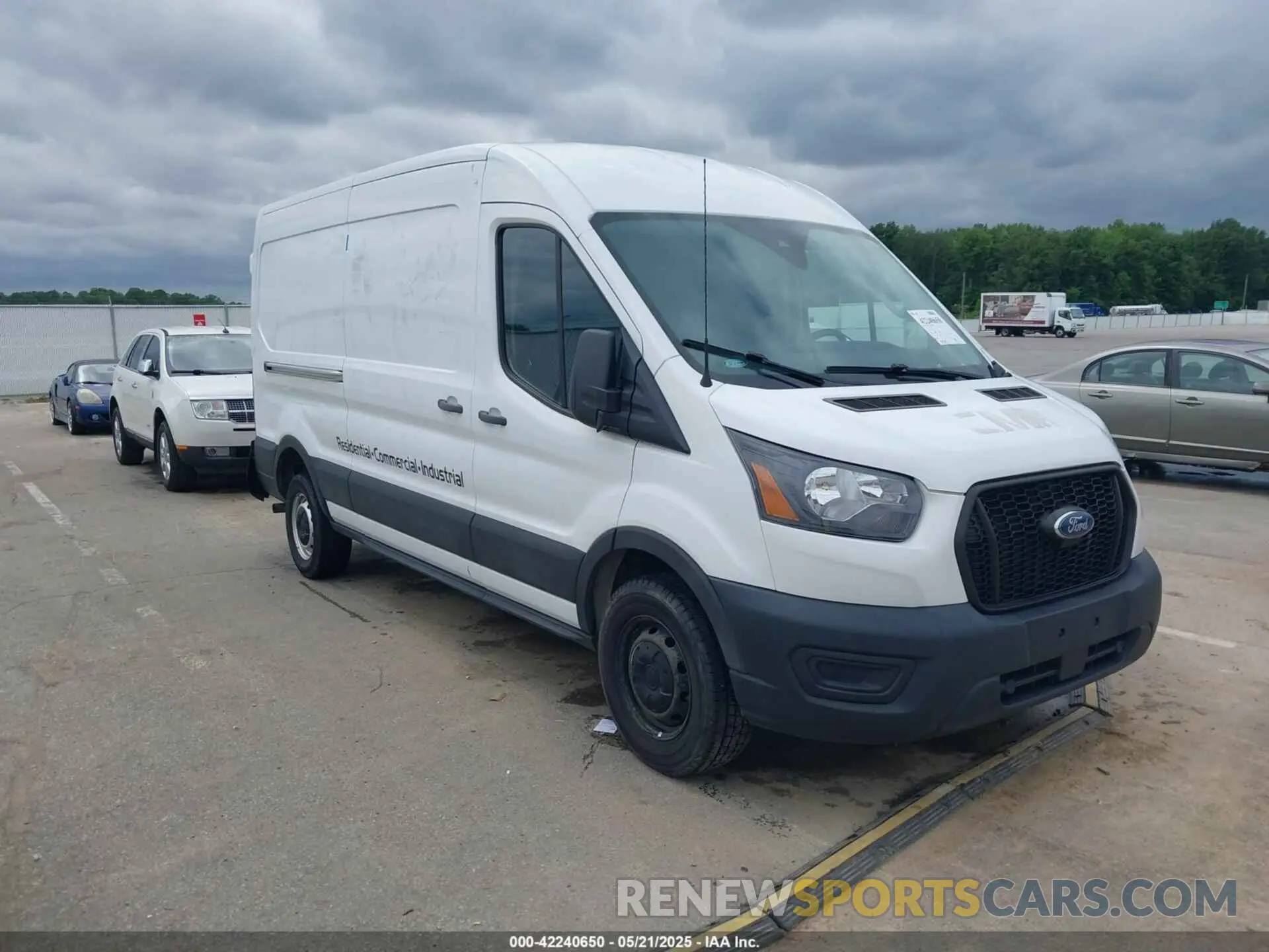 1 Photograph of a damaged car 1FTBR1C87MKA18947 FORD TRANSIT-250 2021