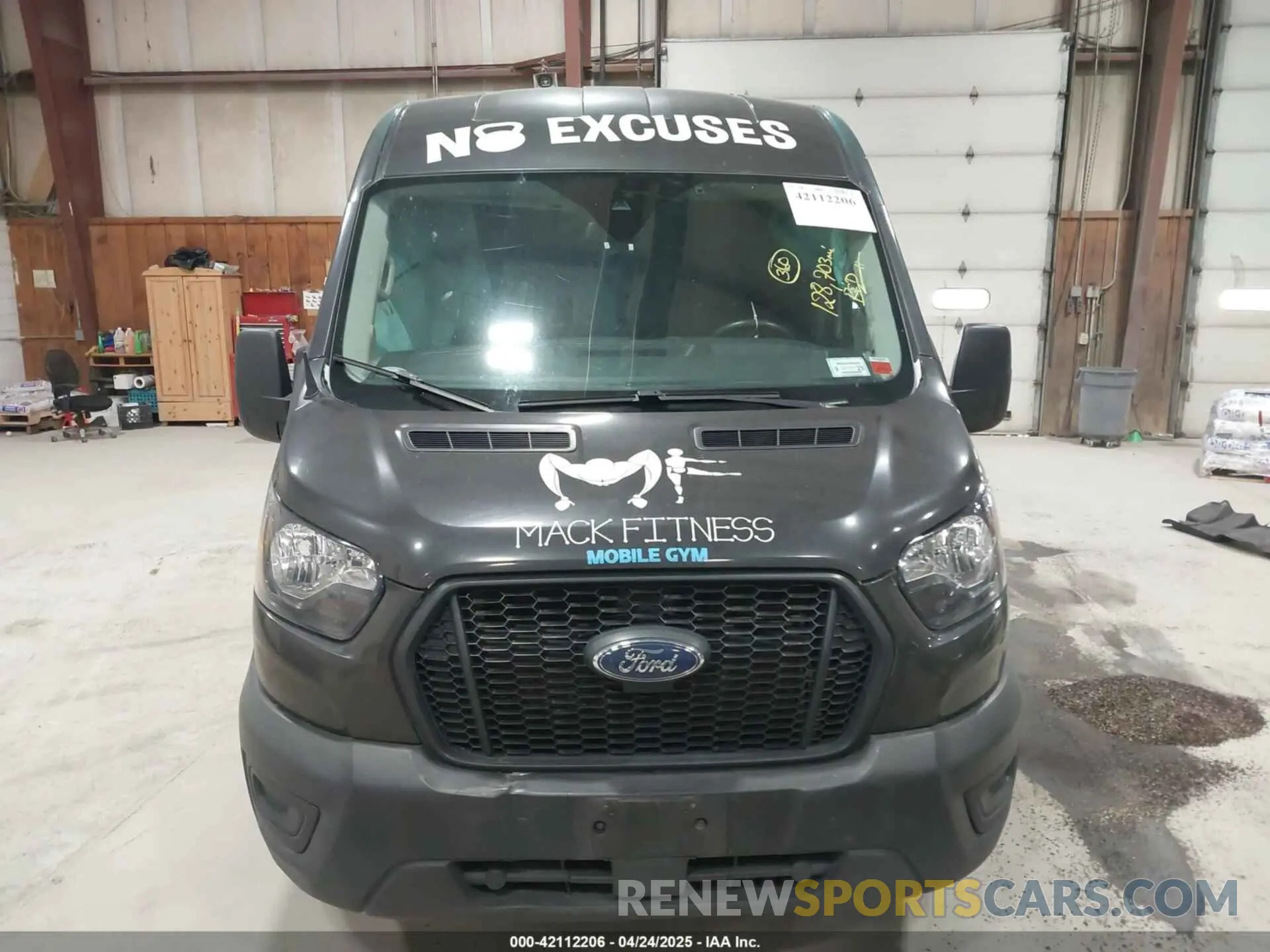 12 Photograph of a damaged car 1FTBR1C87MKA31892 FORD TRANSIT-250 2021