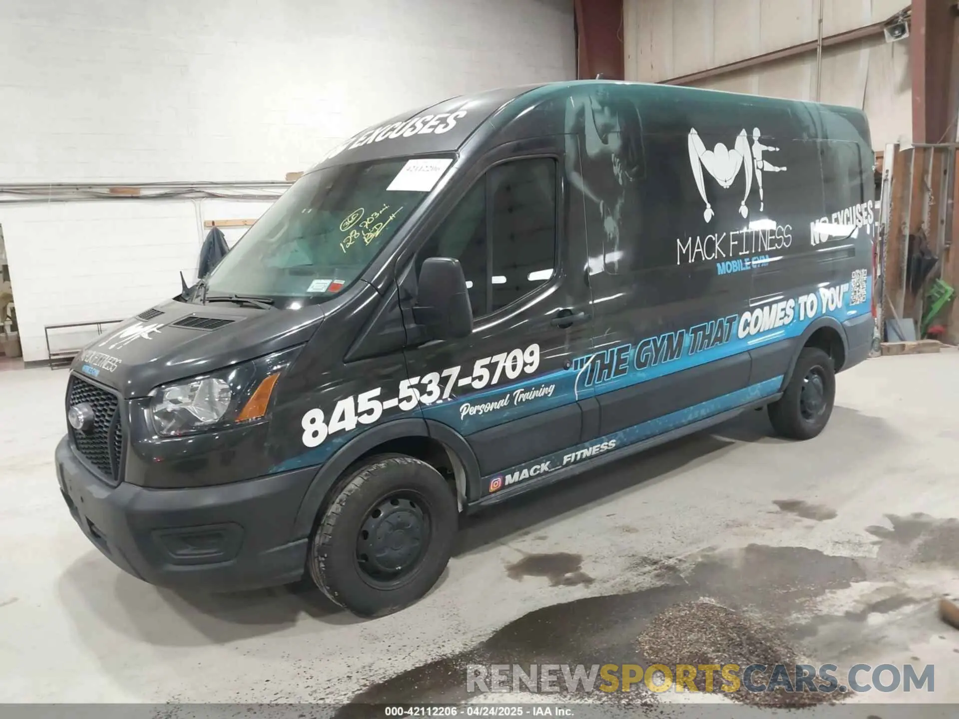 2 Photograph of a damaged car 1FTBR1C87MKA31892 FORD TRANSIT-250 2021
