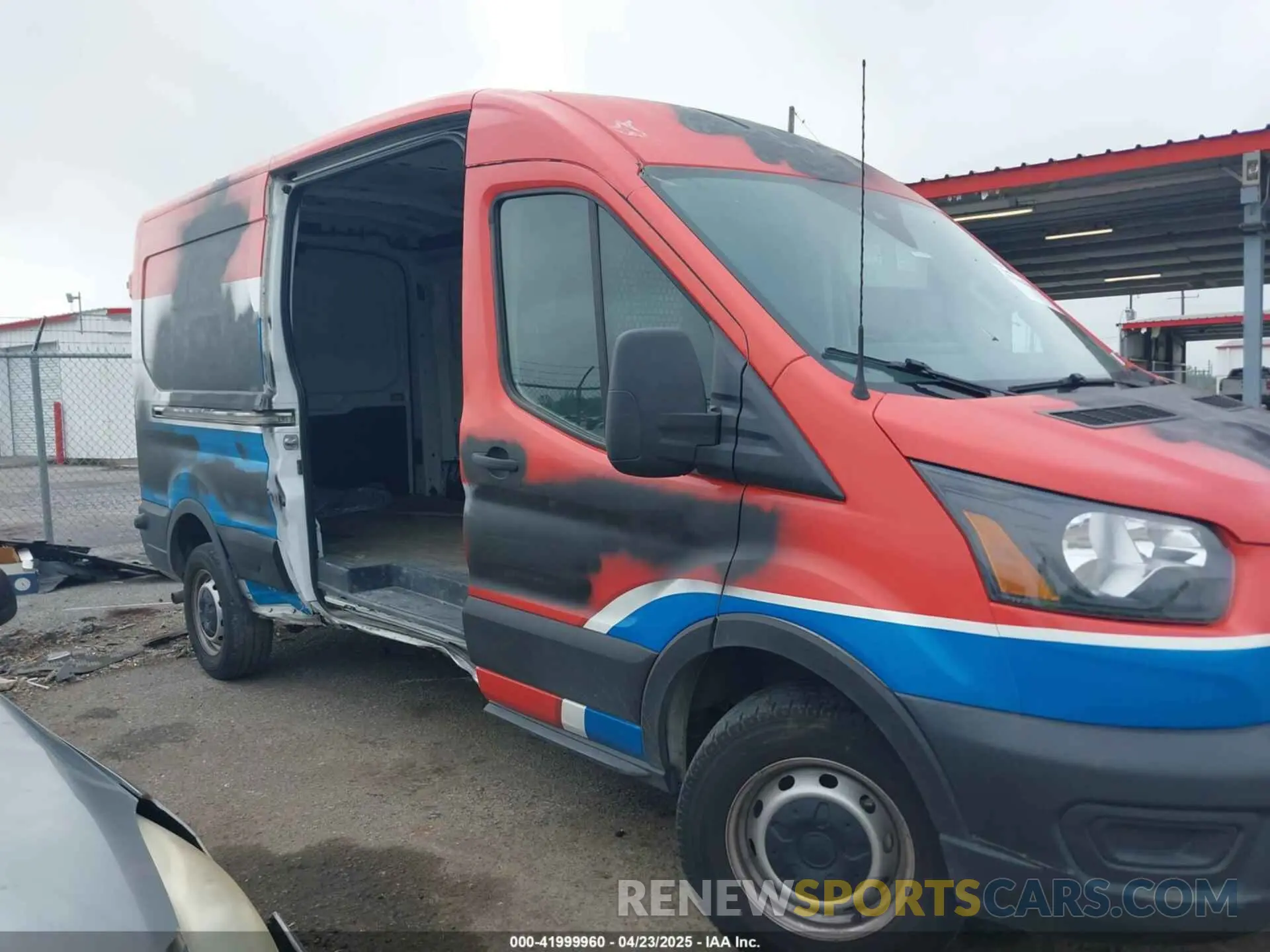 13 Photograph of a damaged car 1FTBR1C87MKA38664 FORD TRANSIT-250 2021