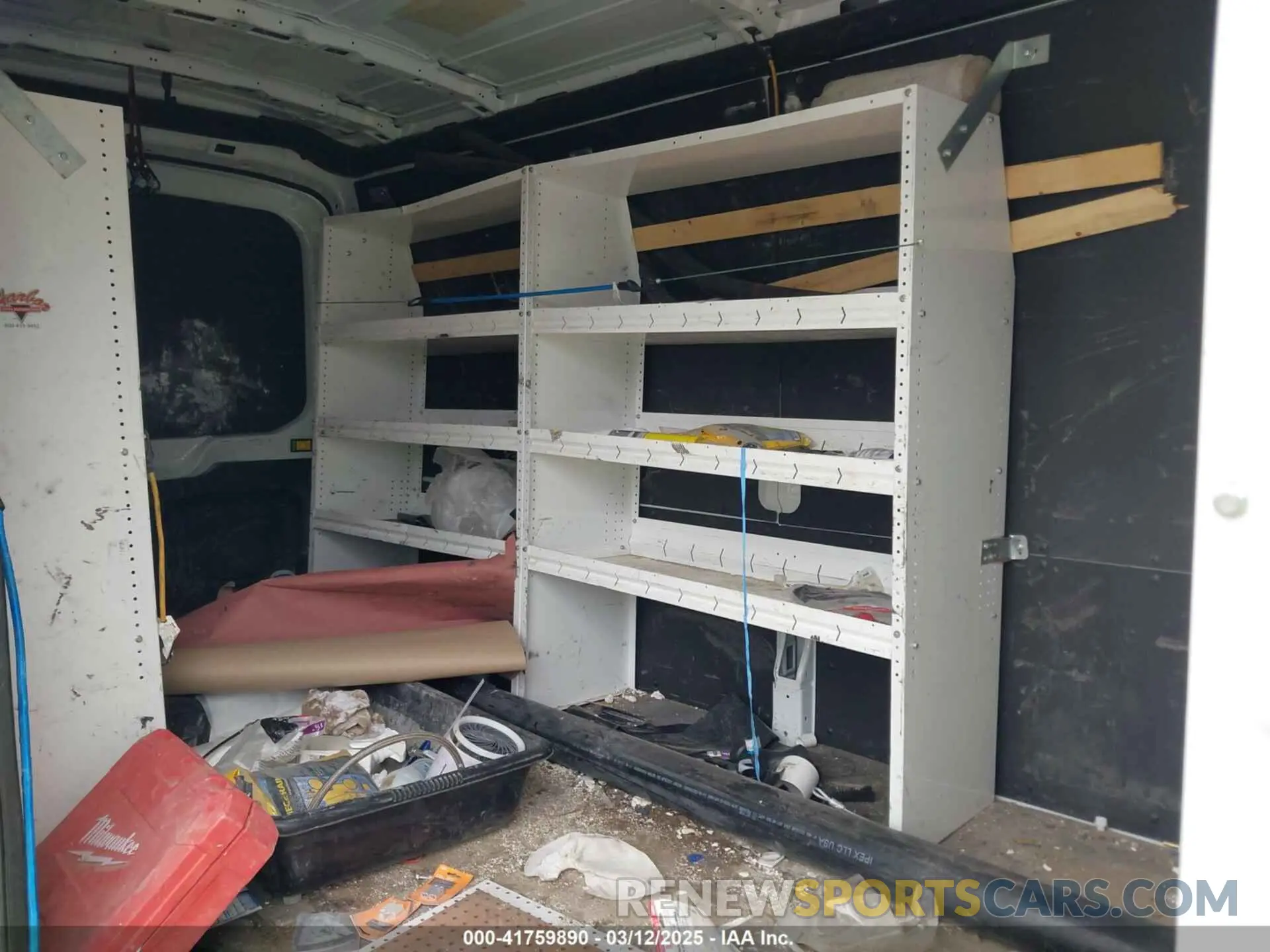 8 Photograph of a damaged car 1FTBR1C87MKA81434 FORD TRANSIT-250 2021