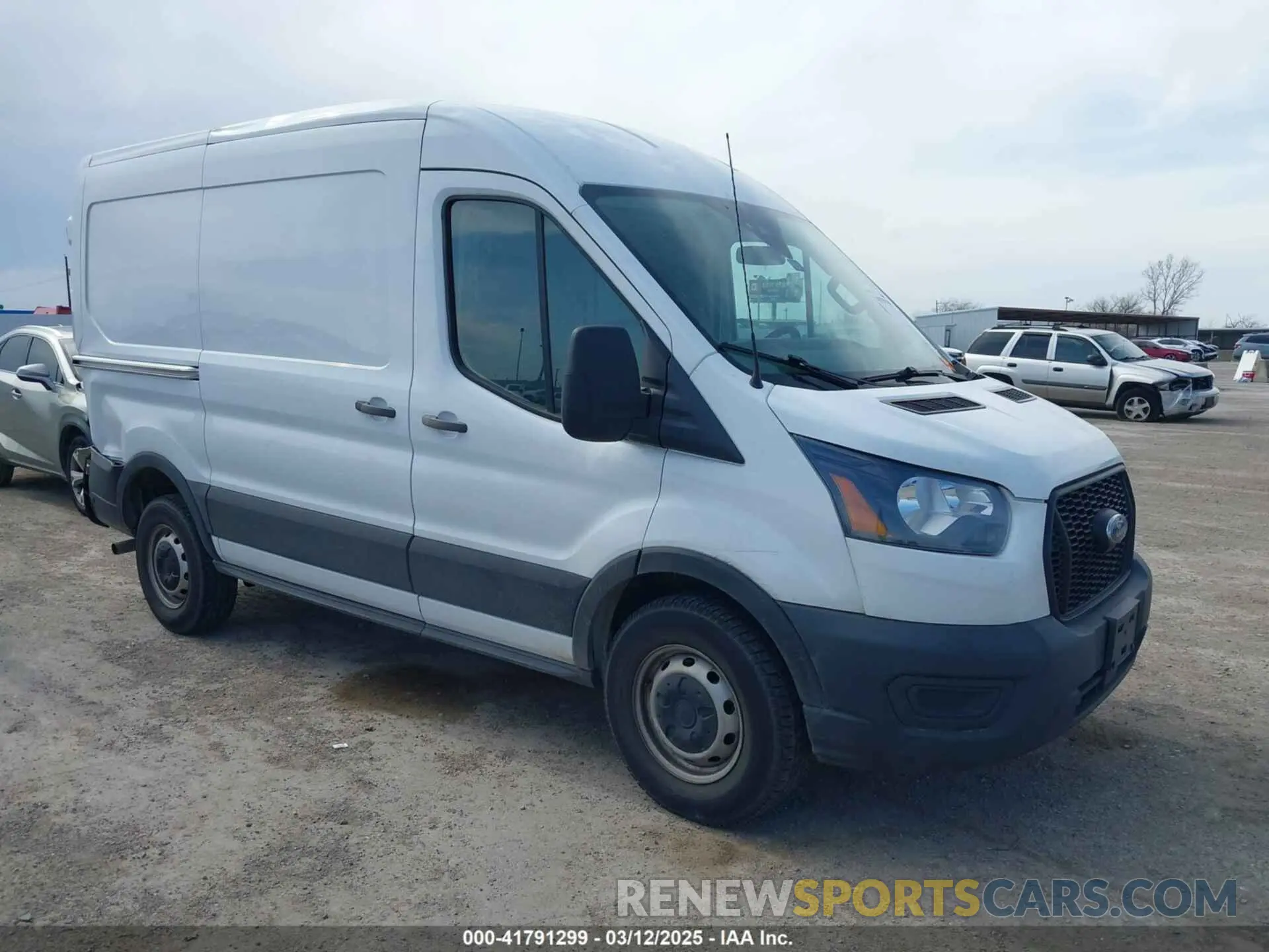 1 Photograph of a damaged car 1FTBR1C89MKA03687 FORD TRANSIT-250 2021