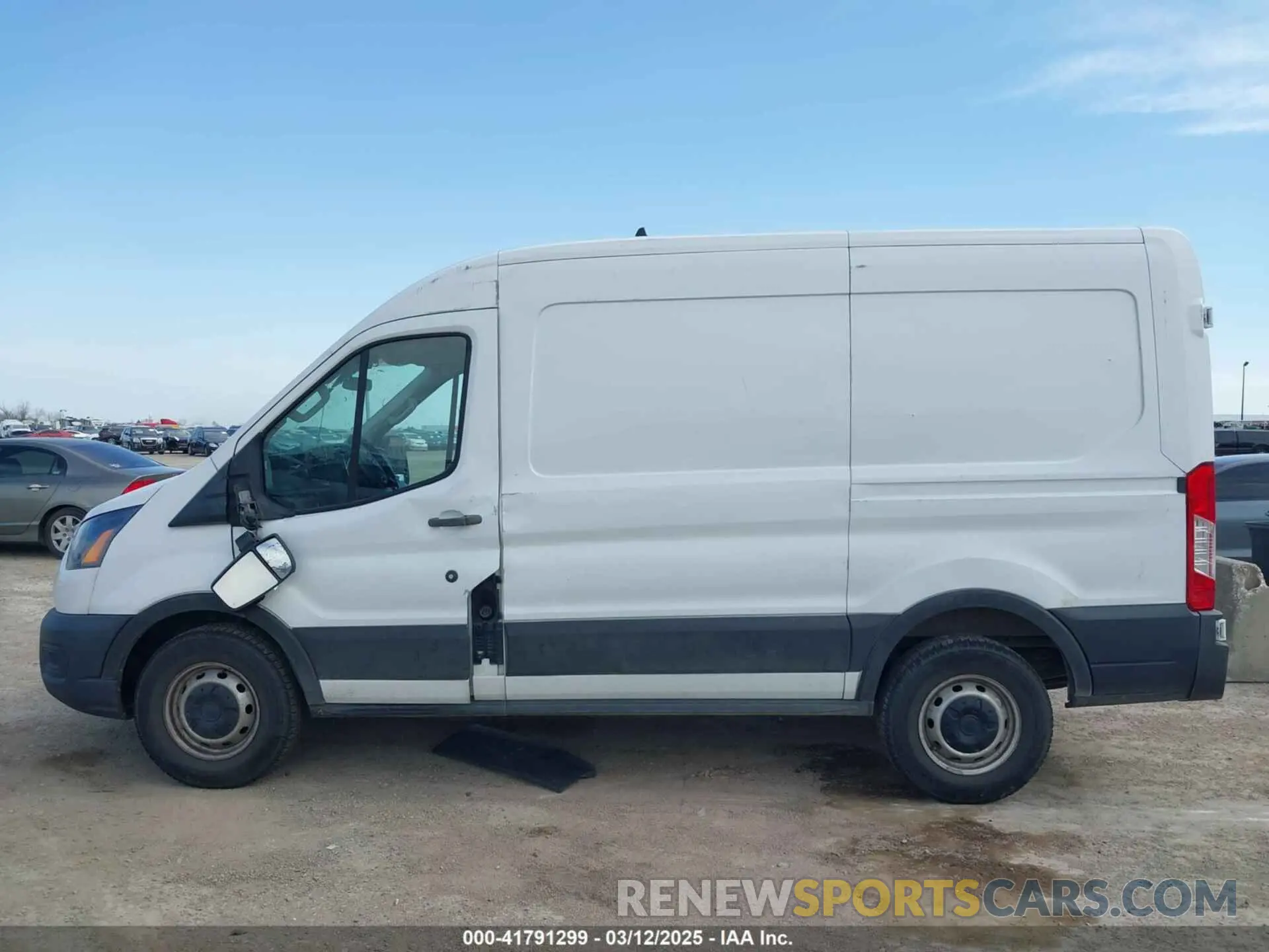 13 Photograph of a damaged car 1FTBR1C89MKA03687 FORD TRANSIT-250 2021