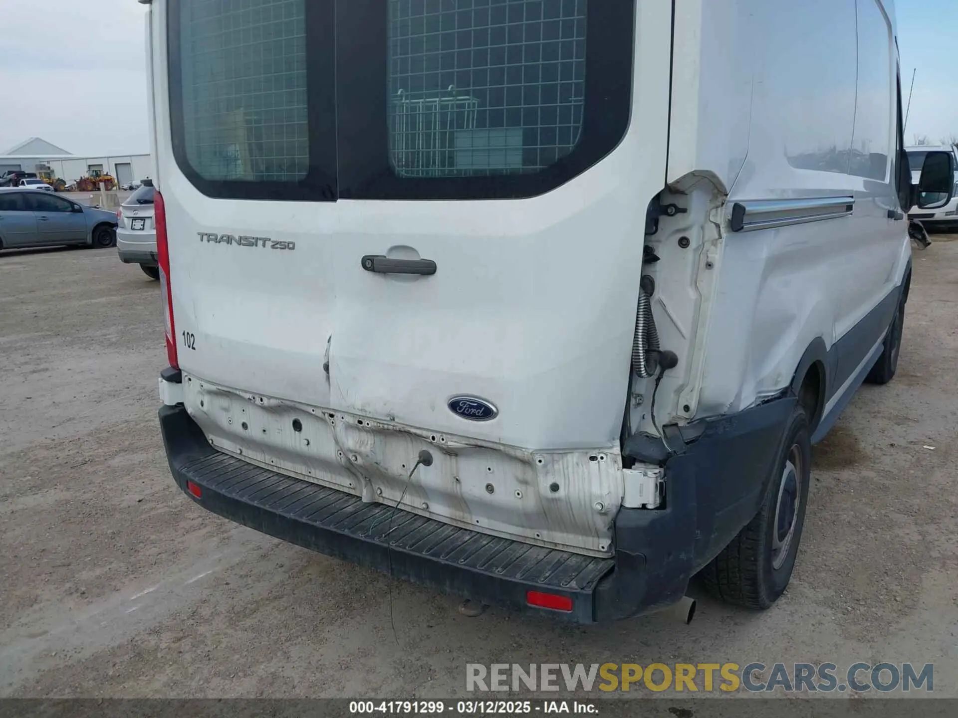 16 Photograph of a damaged car 1FTBR1C89MKA03687 FORD TRANSIT-250 2021