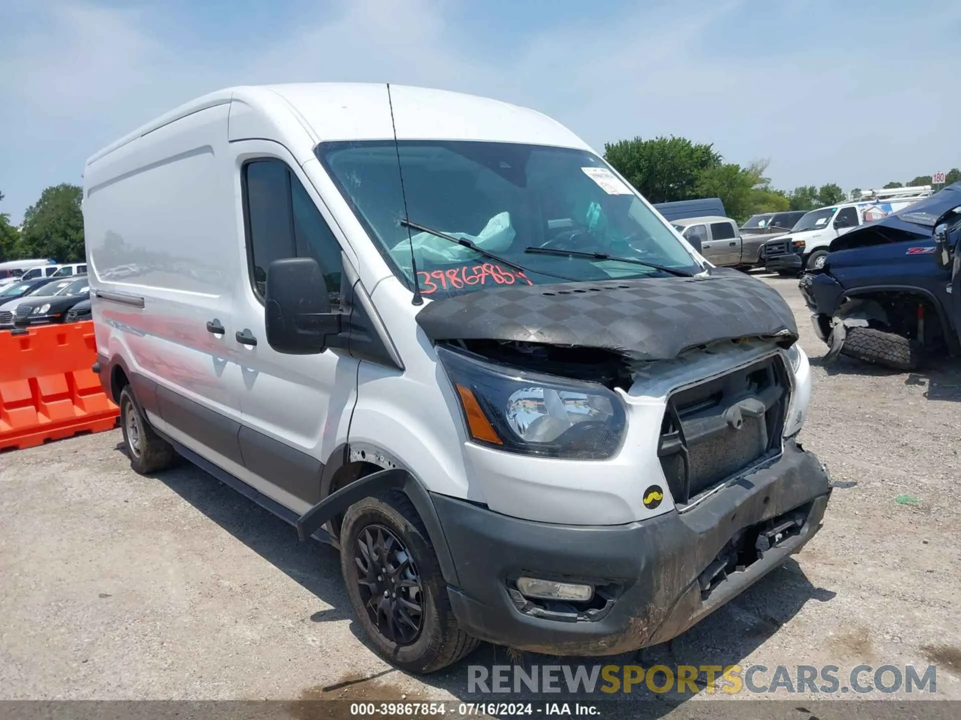 1 Photograph of a damaged car 1FTBR1CG9MKA94337 FORD TRANSIT-250 2021