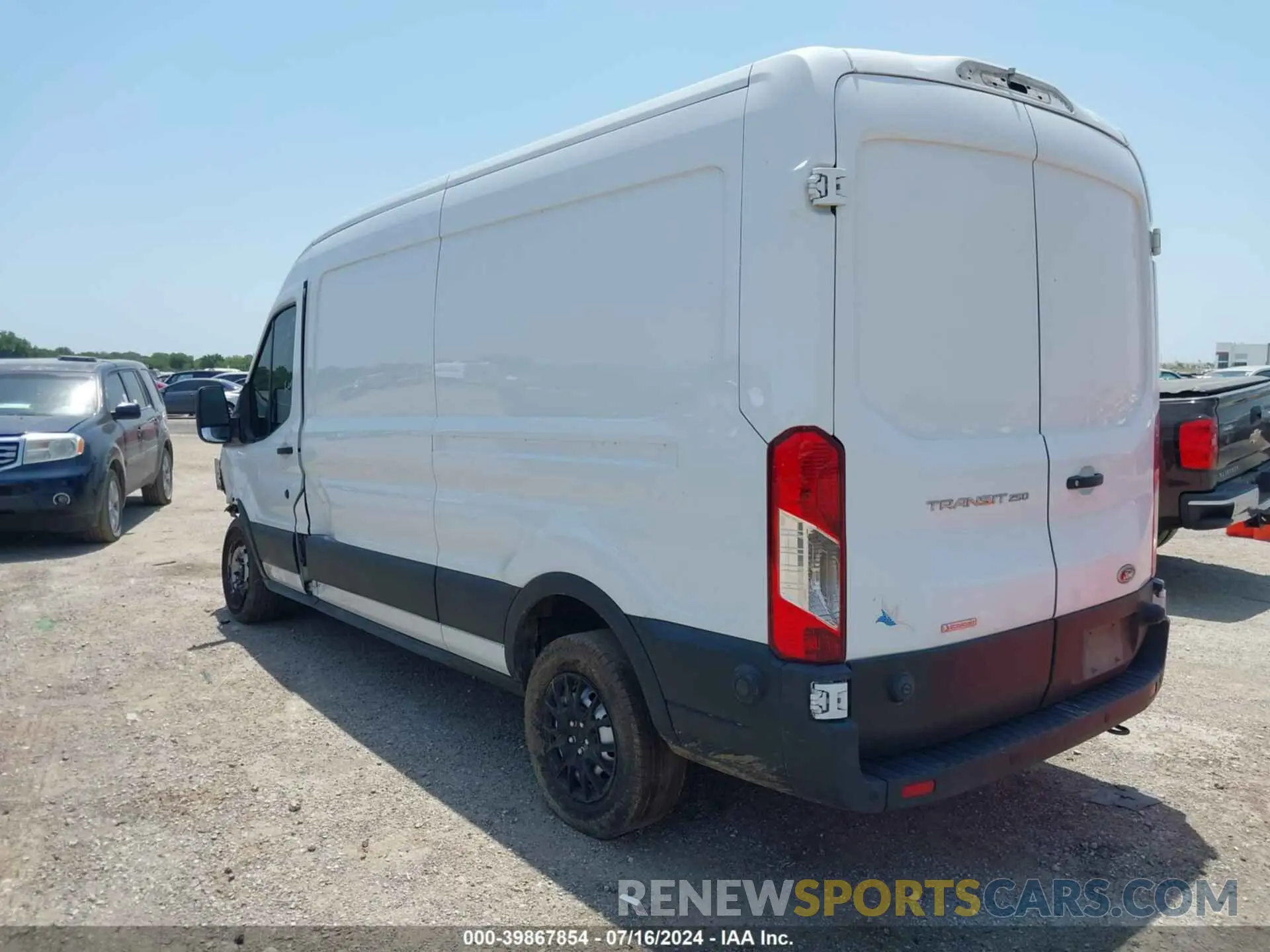 3 Photograph of a damaged car 1FTBR1CG9MKA94337 FORD TRANSIT-250 2021