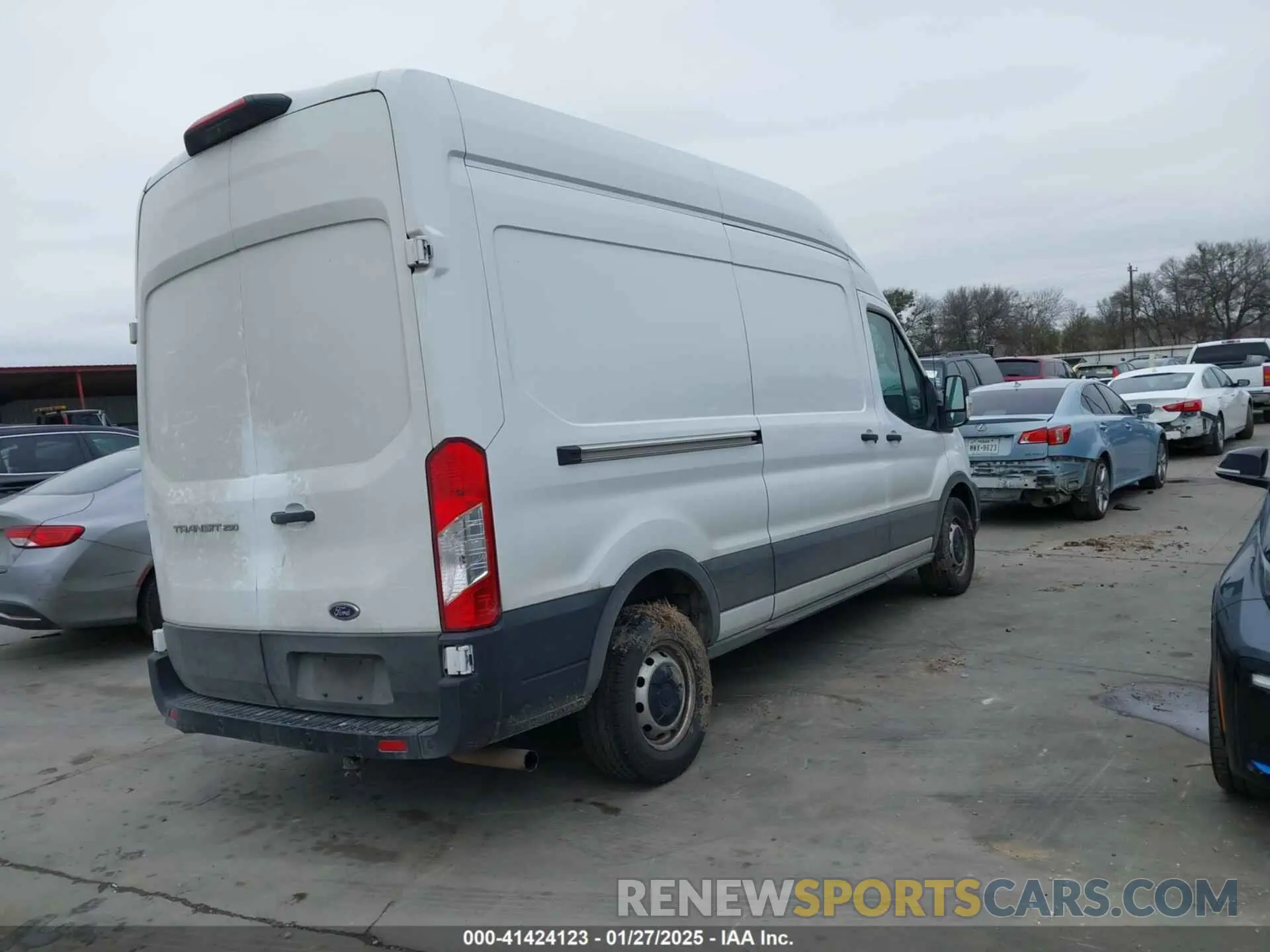4 Photograph of a damaged car 1FTBR1X82MKA98734 FORD TRANSIT-250 2021