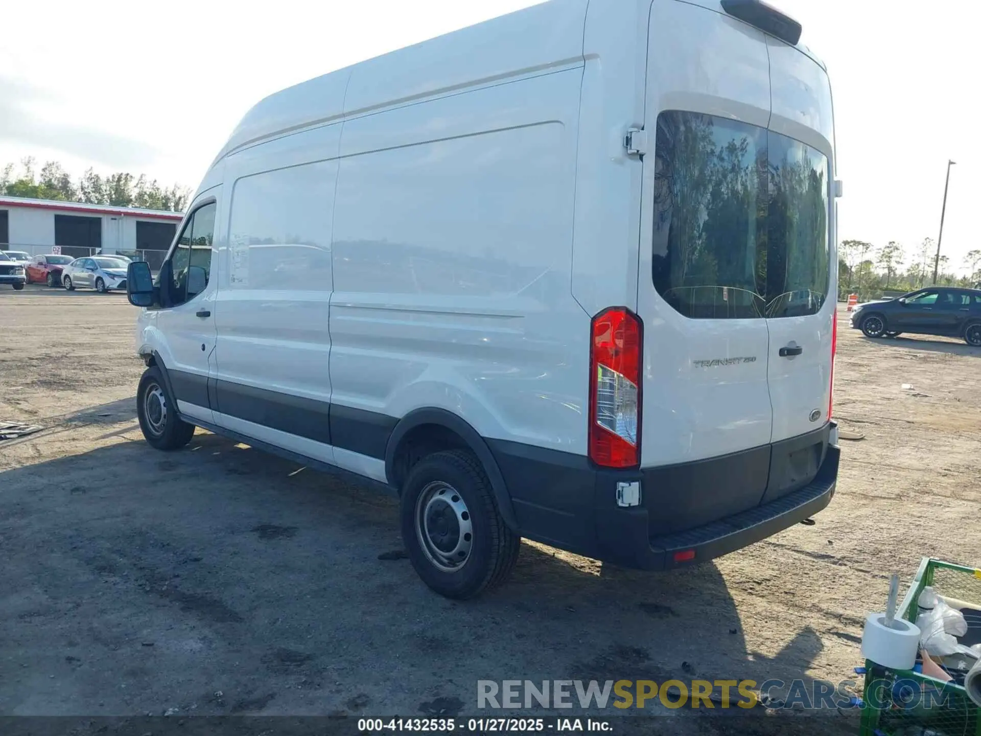 3 Photograph of a damaged car 1FTBR1X87MKA50288 FORD TRANSIT-250 2021