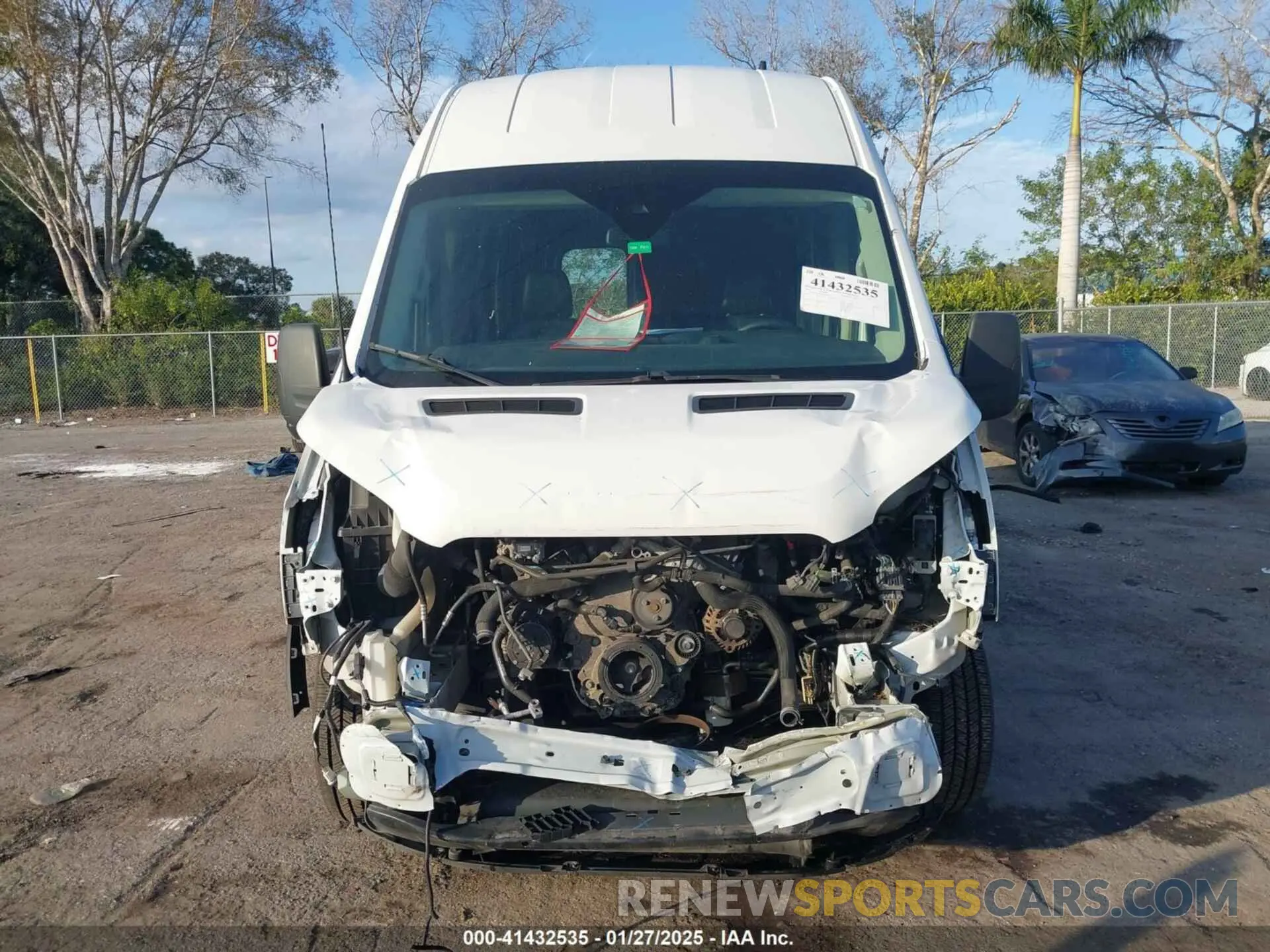 6 Photograph of a damaged car 1FTBR1X87MKA50288 FORD TRANSIT-250 2021