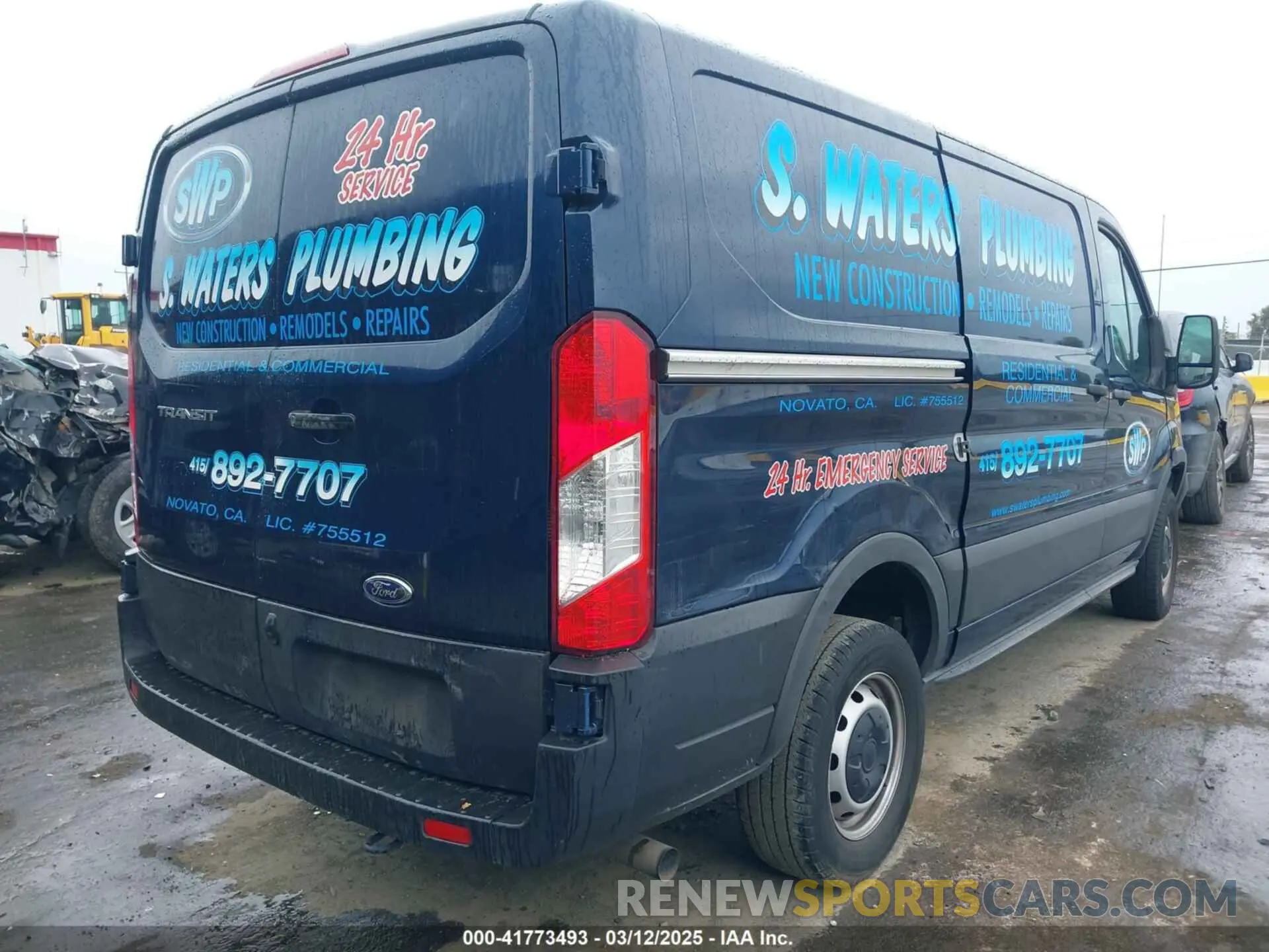 4 Photograph of a damaged car 1FTBR1Y80MKA12125 FORD TRANSIT-250 2021