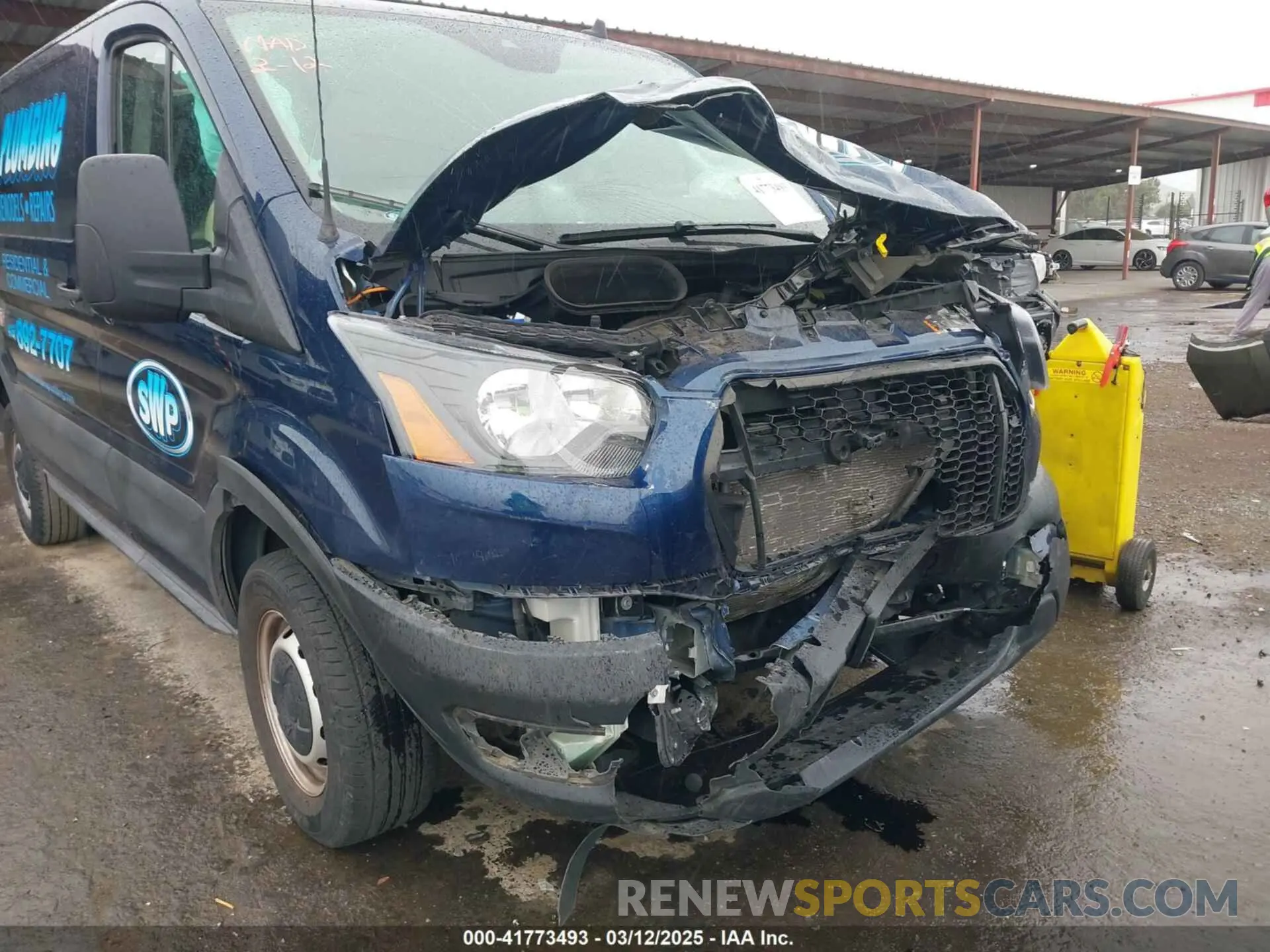 6 Photograph of a damaged car 1FTBR1Y80MKA12125 FORD TRANSIT-250 2021