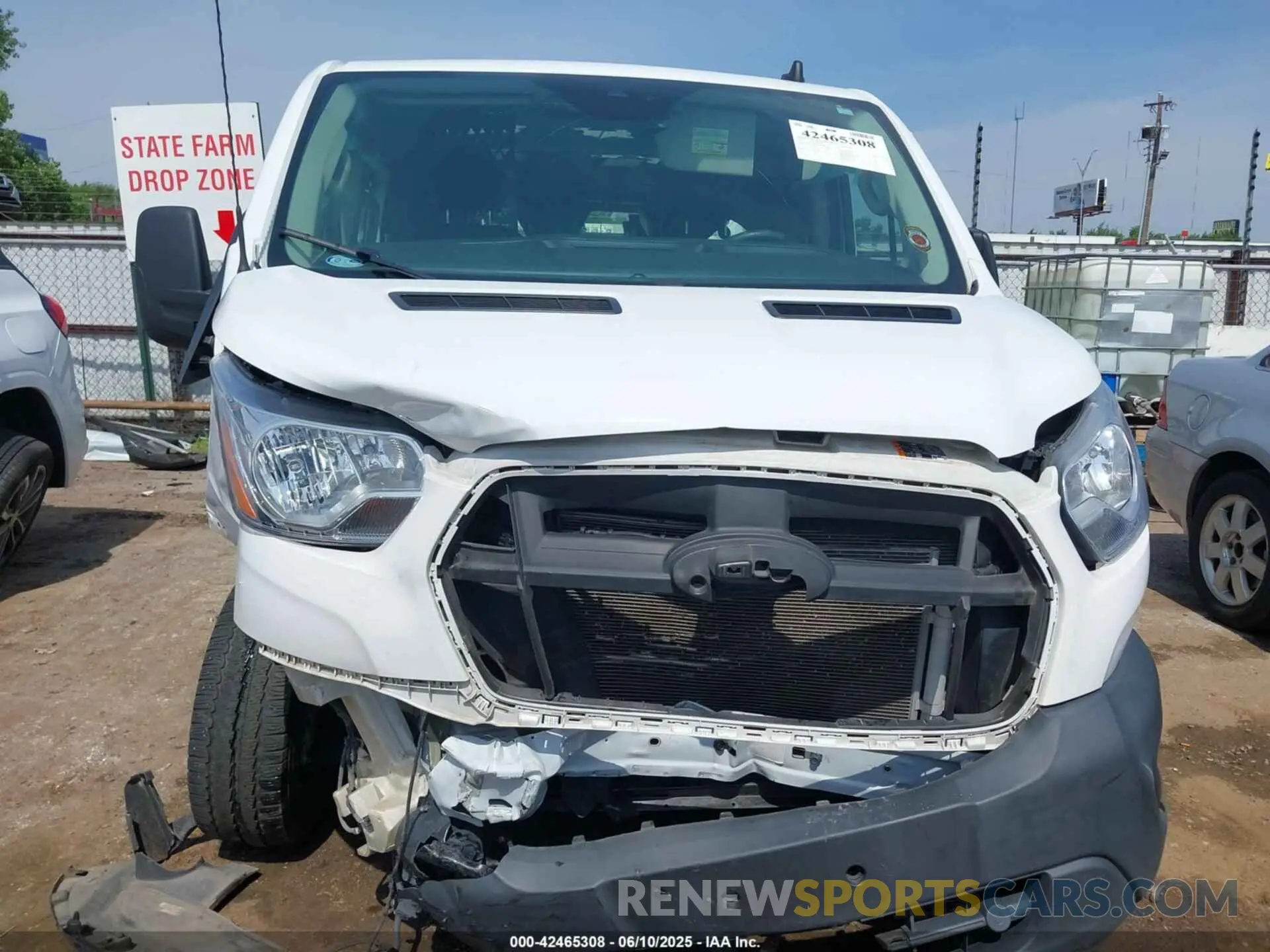 12 Photograph of a damaged car 1FTBR1Y80MKA77248 FORD TRANSIT-250 2021