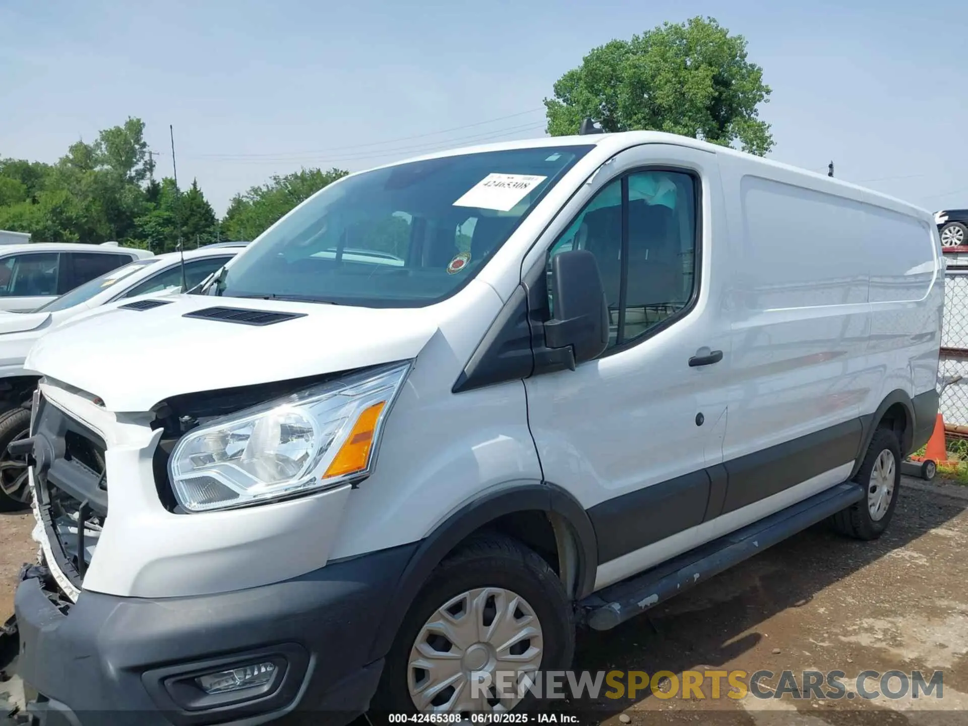 14 Photograph of a damaged car 1FTBR1Y80MKA77248 FORD TRANSIT-250 2021