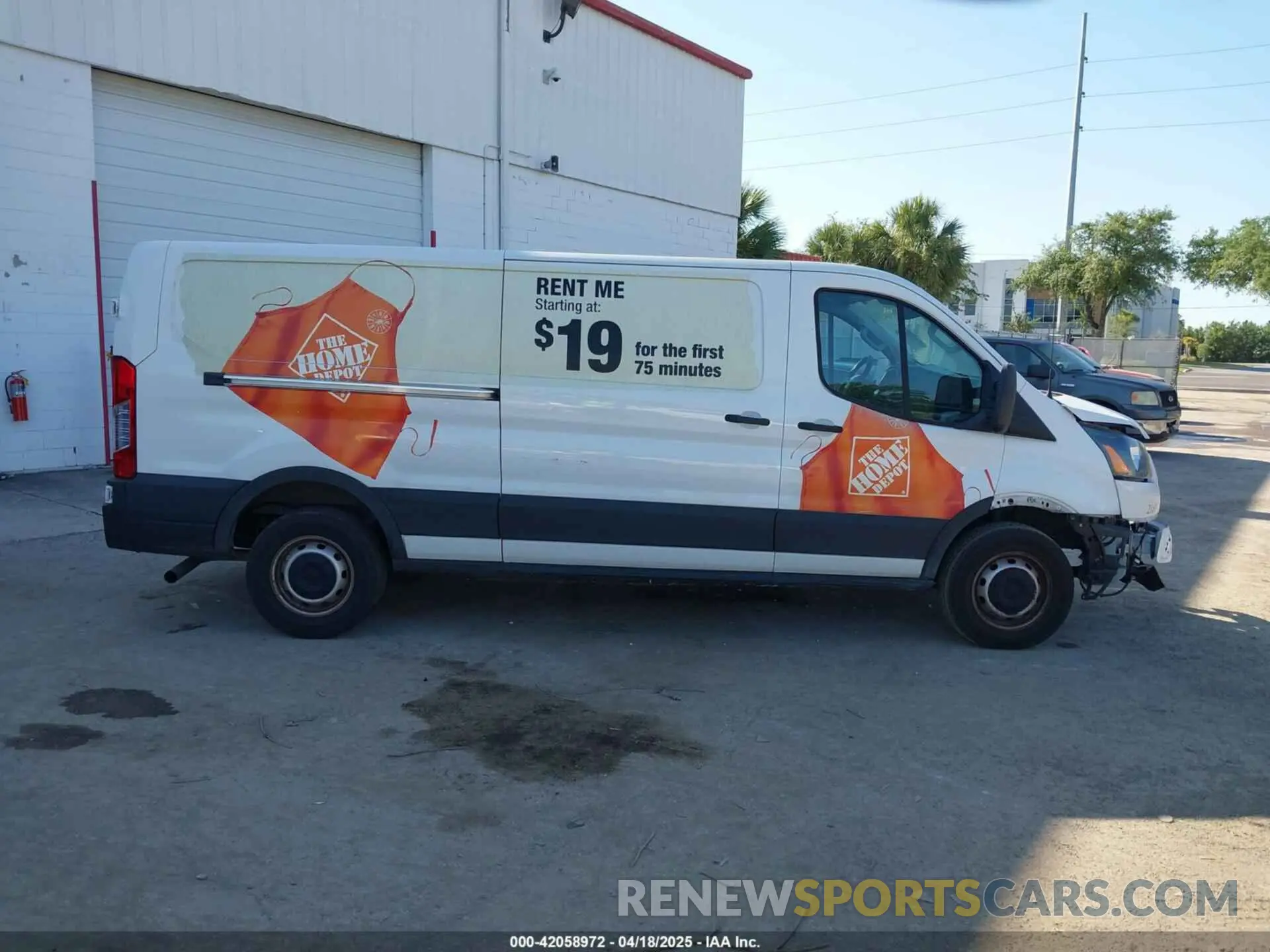 14 Photograph of a damaged car 1FTBR1Y82MKA53386 FORD TRANSIT-250 2021