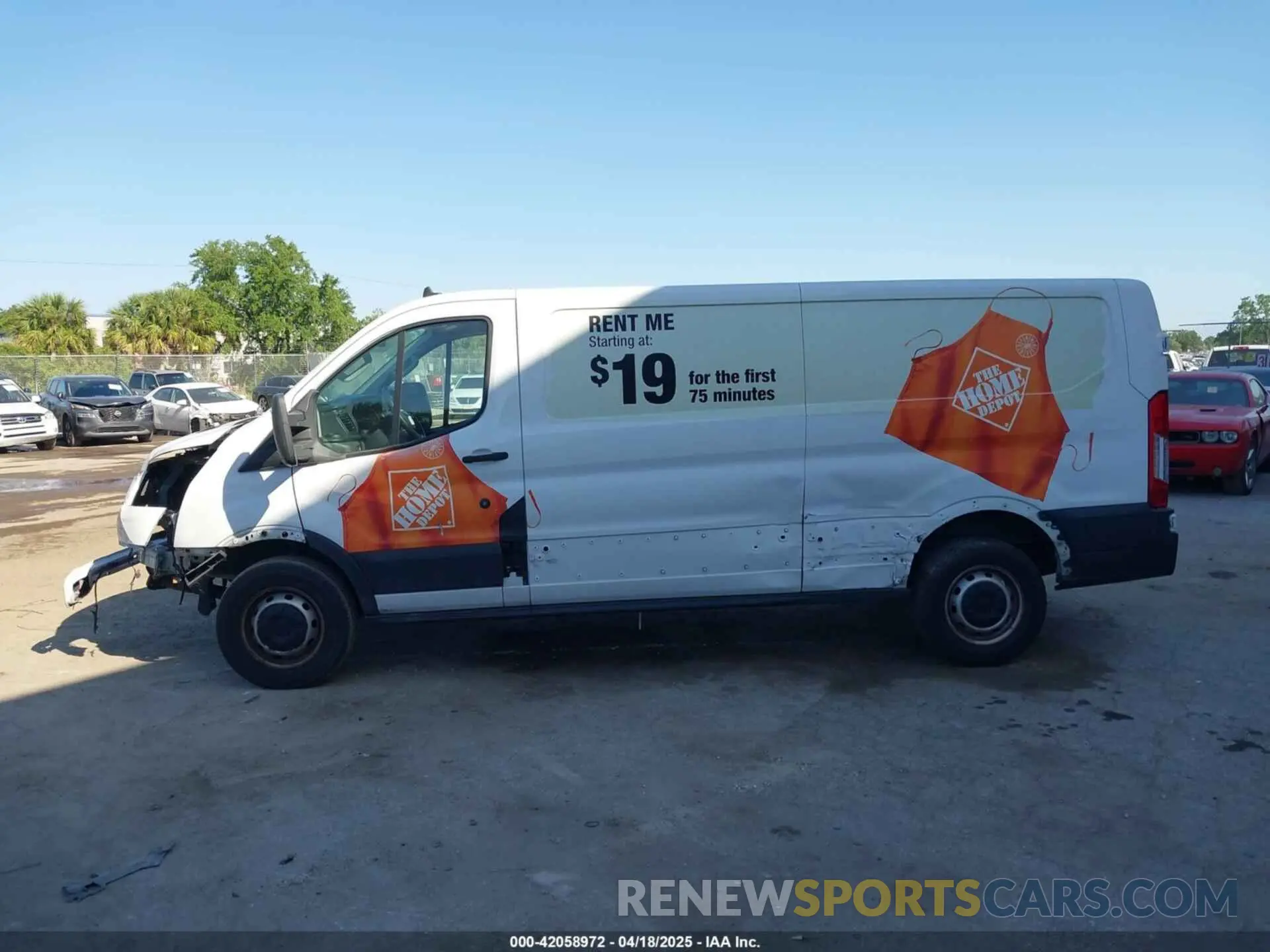 15 Photograph of a damaged car 1FTBR1Y82MKA53386 FORD TRANSIT-250 2021
