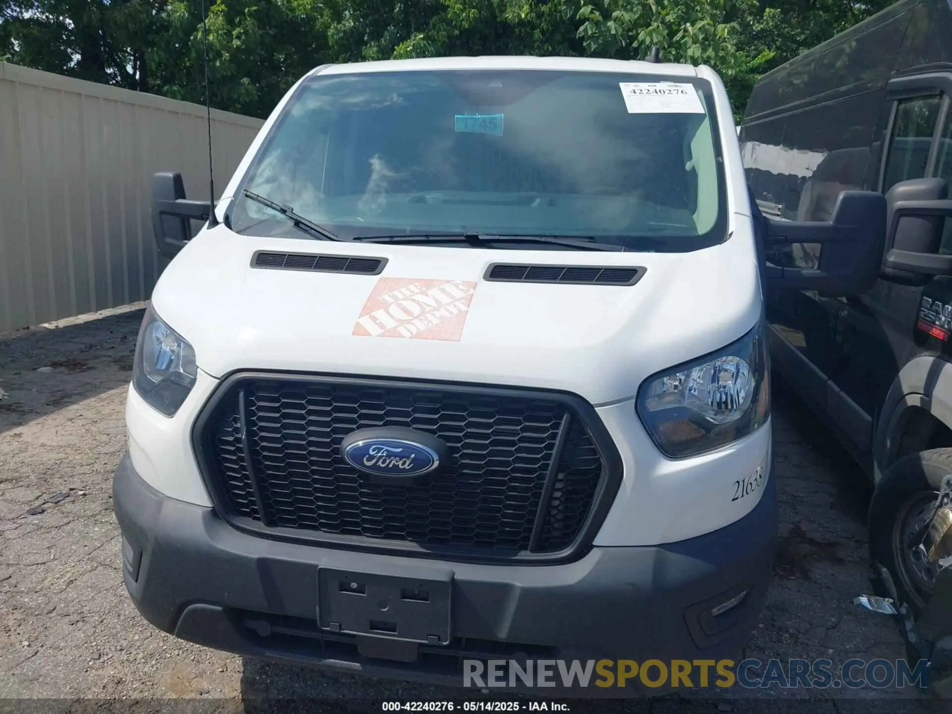12 Photograph of a damaged car 1FTBR1Y83MKA76305 FORD TRANSIT-250 2021