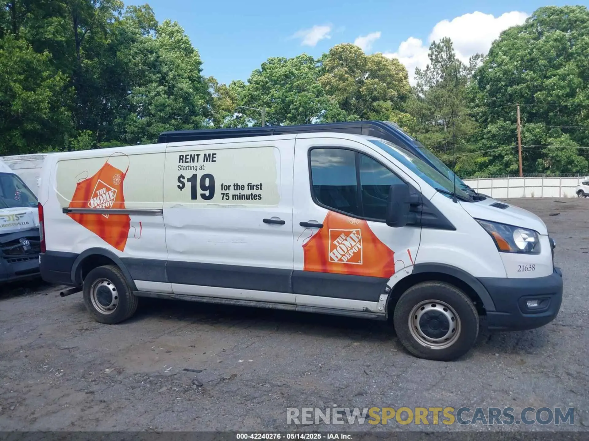 13 Photograph of a damaged car 1FTBR1Y83MKA76305 FORD TRANSIT-250 2021