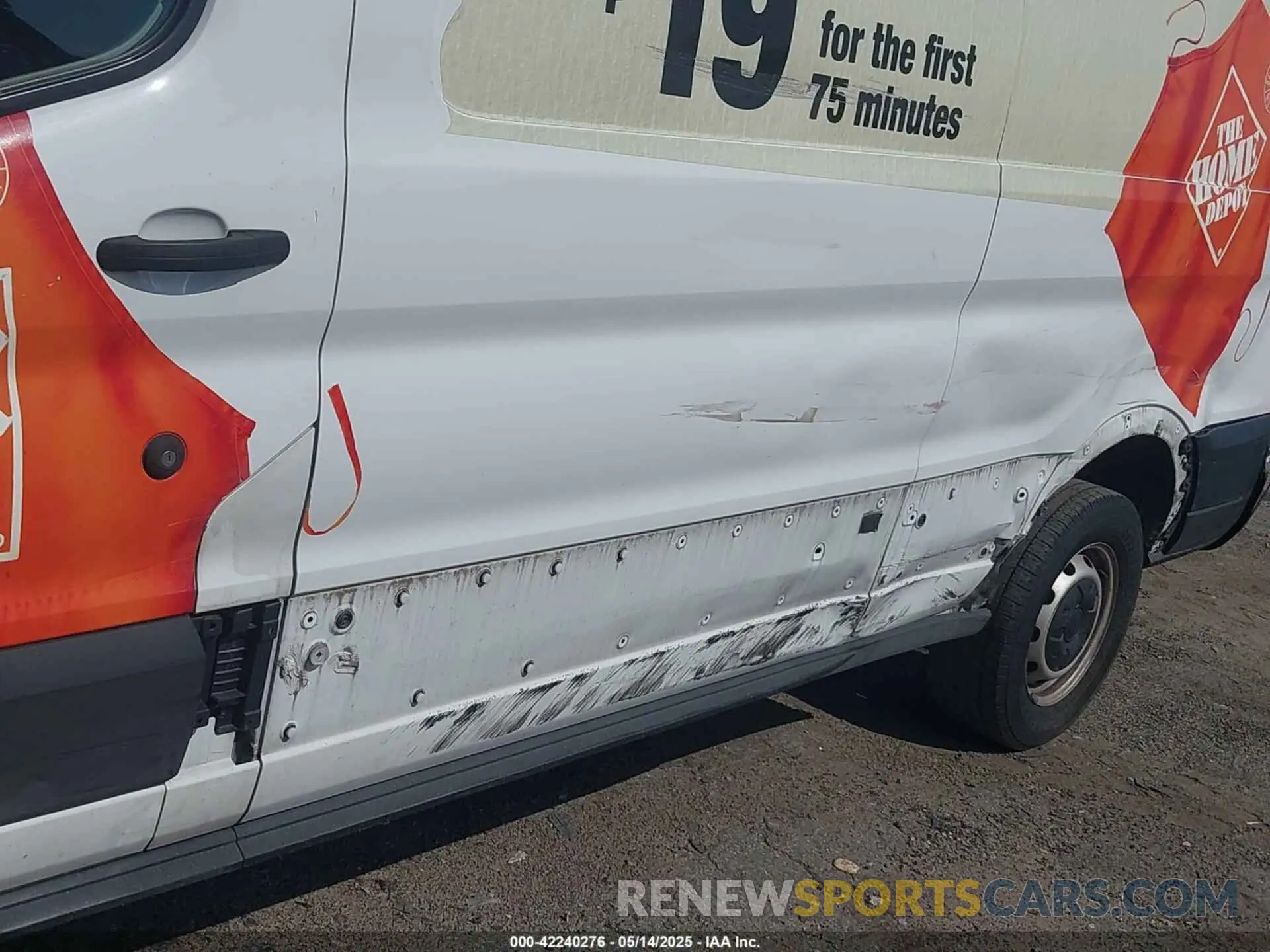 6 Photograph of a damaged car 1FTBR1Y83MKA76305 FORD TRANSIT-250 2021