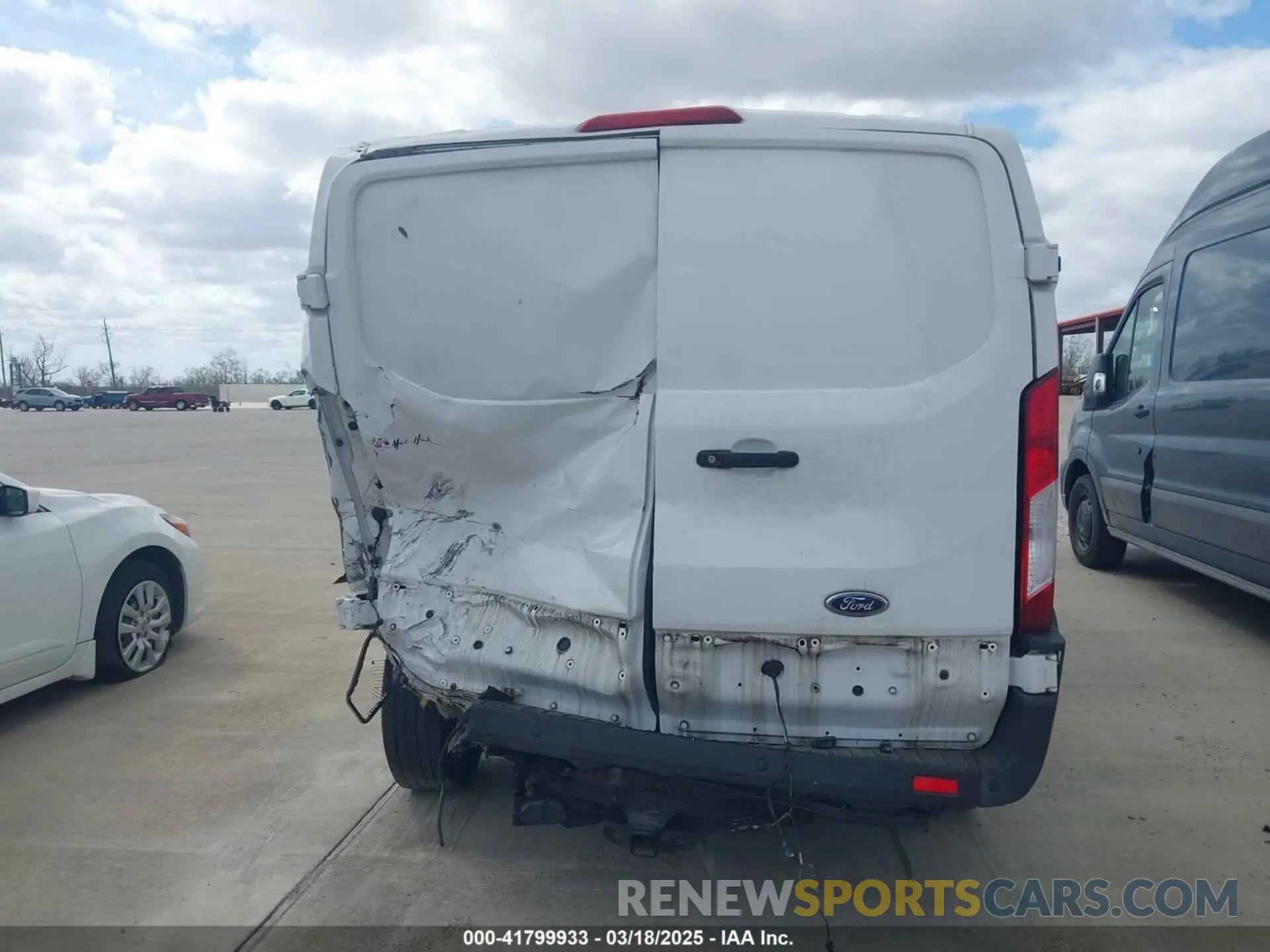 16 Photograph of a damaged car 1FTBR1Y84MKA41093 FORD TRANSIT-250 2021