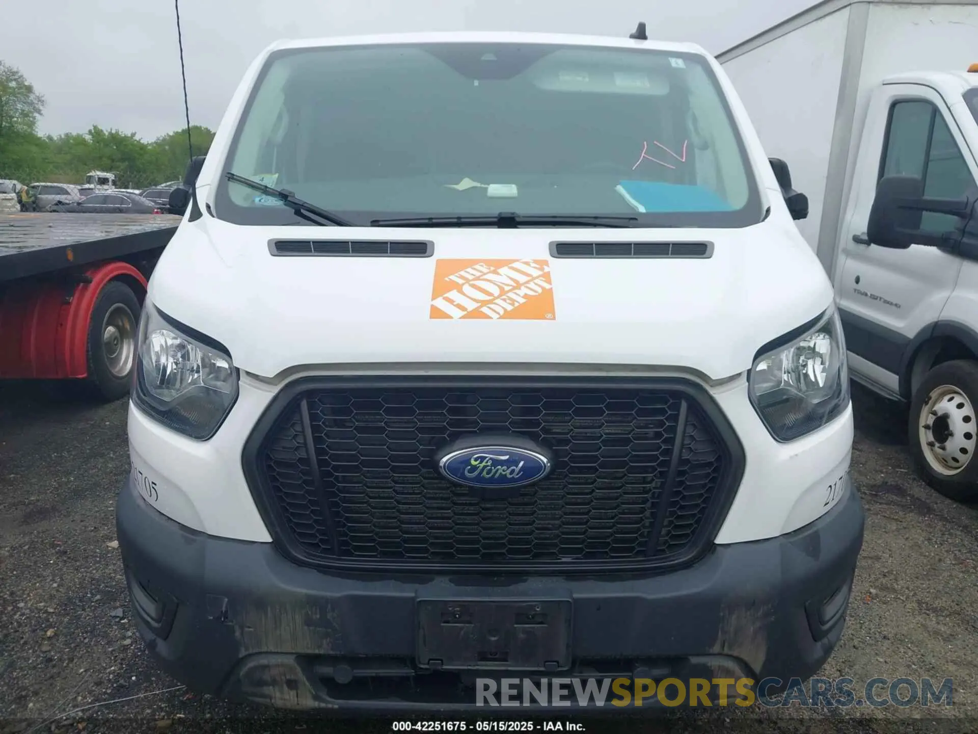 11 Photograph of a damaged car 1FTBR1Y87MKA76372 FORD TRANSIT-250 2021