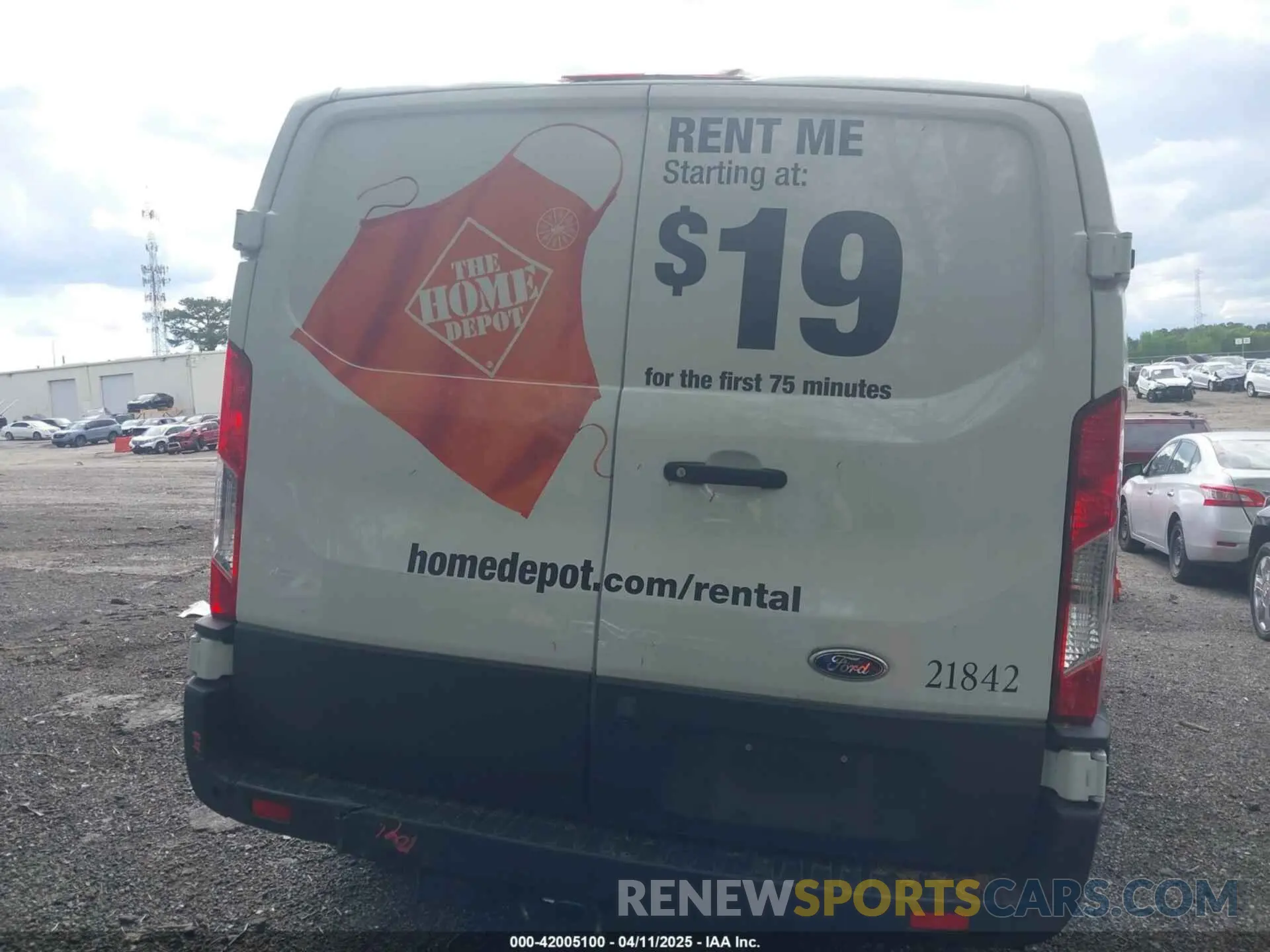 16 Photograph of a damaged car 1FTBR1Y88MKA76509 FORD TRANSIT-250 2021