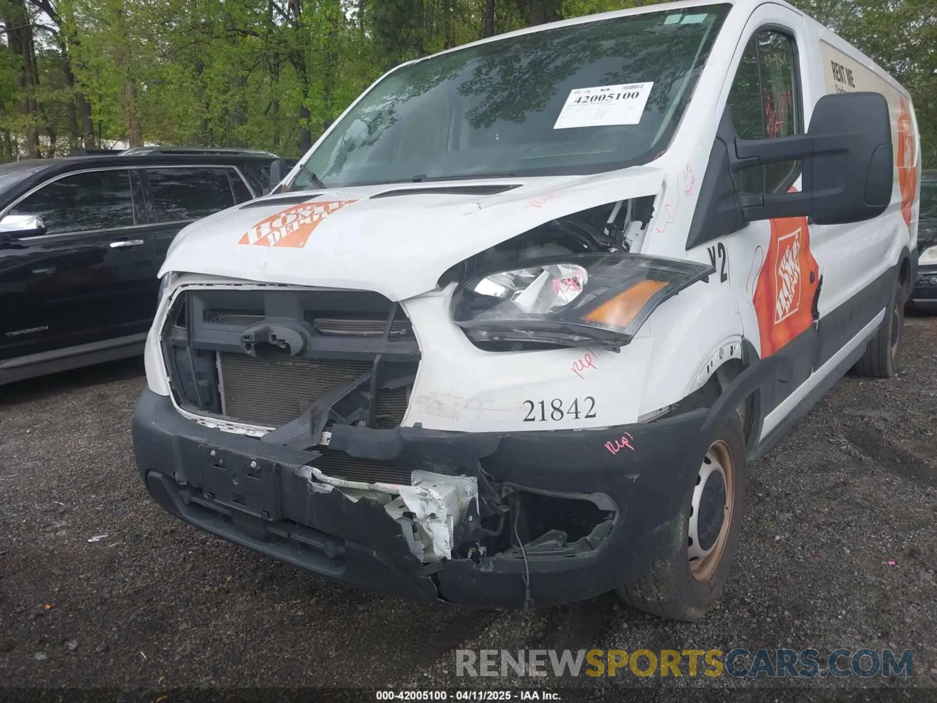 6 Photograph of a damaged car 1FTBR1Y88MKA76509 FORD TRANSIT-250 2021