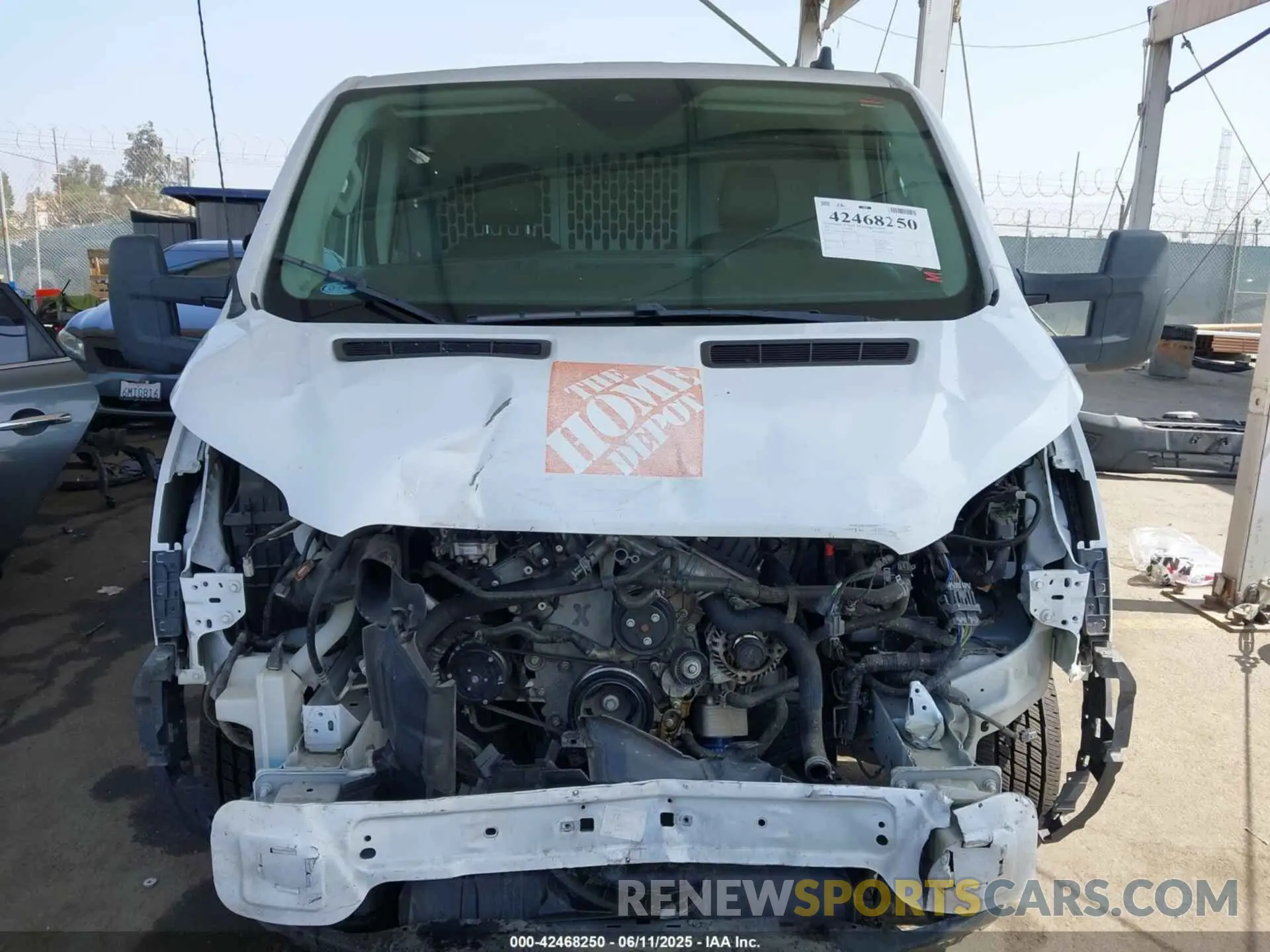 13 Photograph of a damaged car 1FTBR1Y89MKA76356 FORD TRANSIT-250 2021