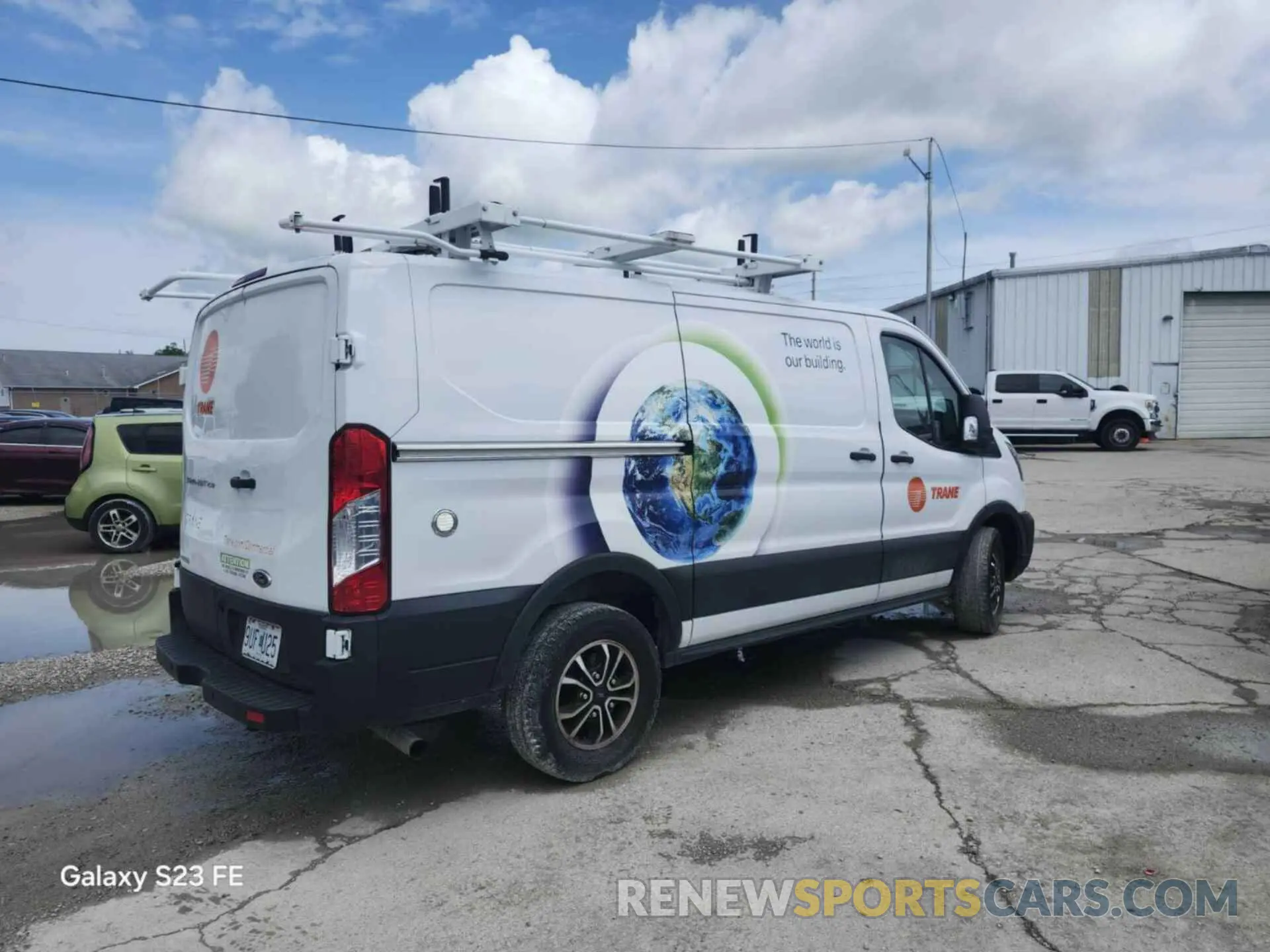 4 Photograph of a damaged car 1FTBR1YG0MKA43124 FORD TRANSIT-250 2021