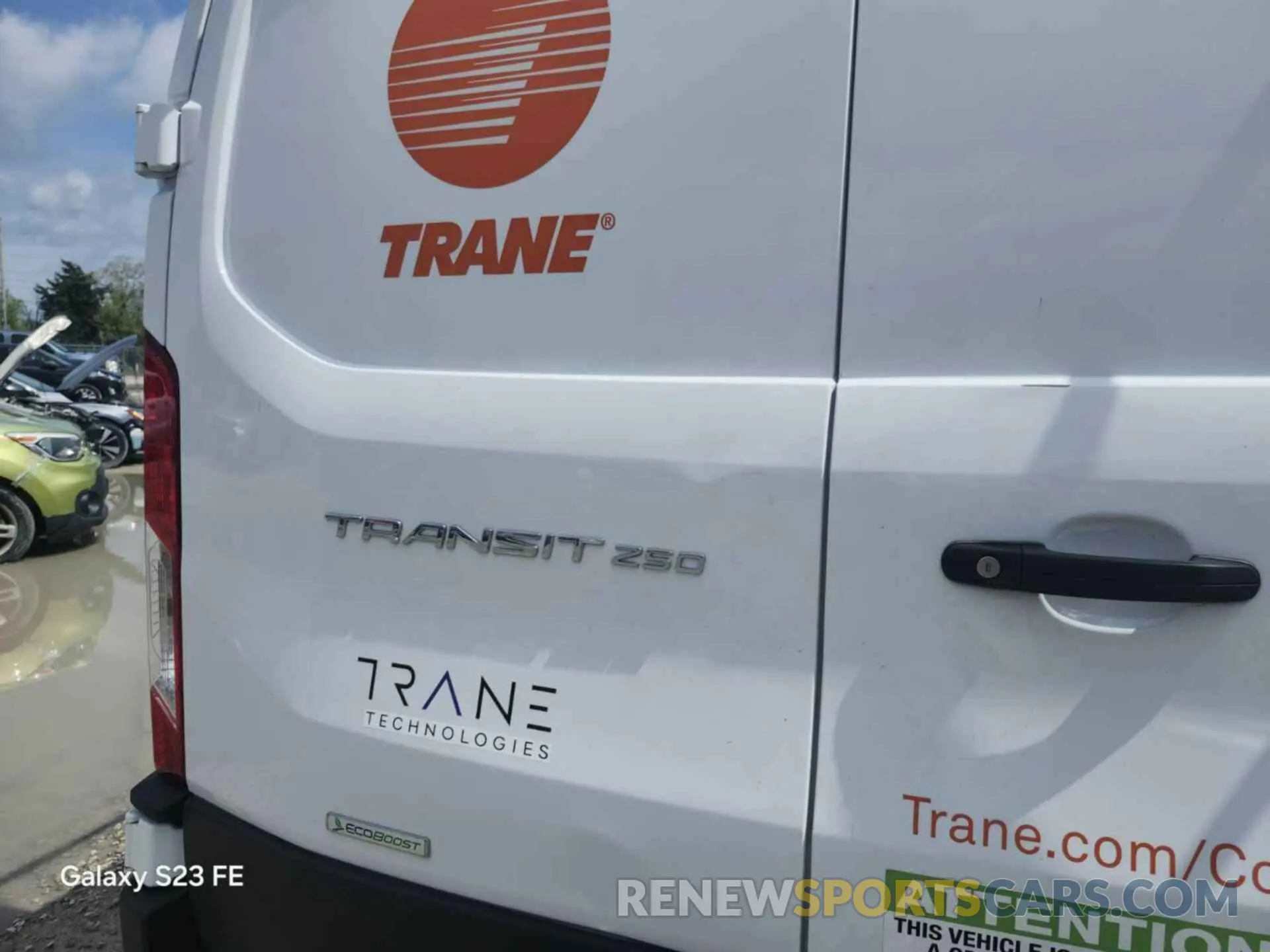 8 Photograph of a damaged car 1FTBR1YG0MKA43124 FORD TRANSIT-250 2021