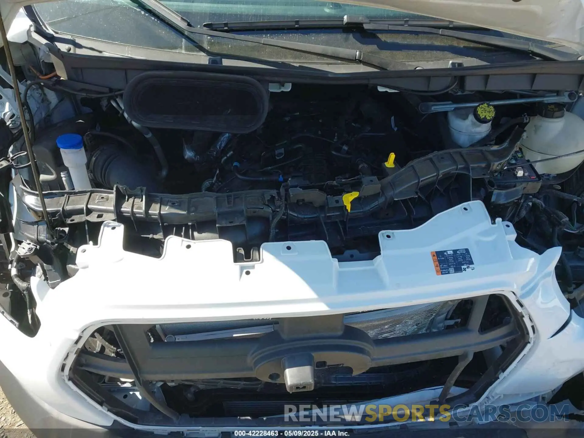 10 Photograph of a damaged car 1FTBR1YG6MKA39997 FORD TRANSIT-250 2021