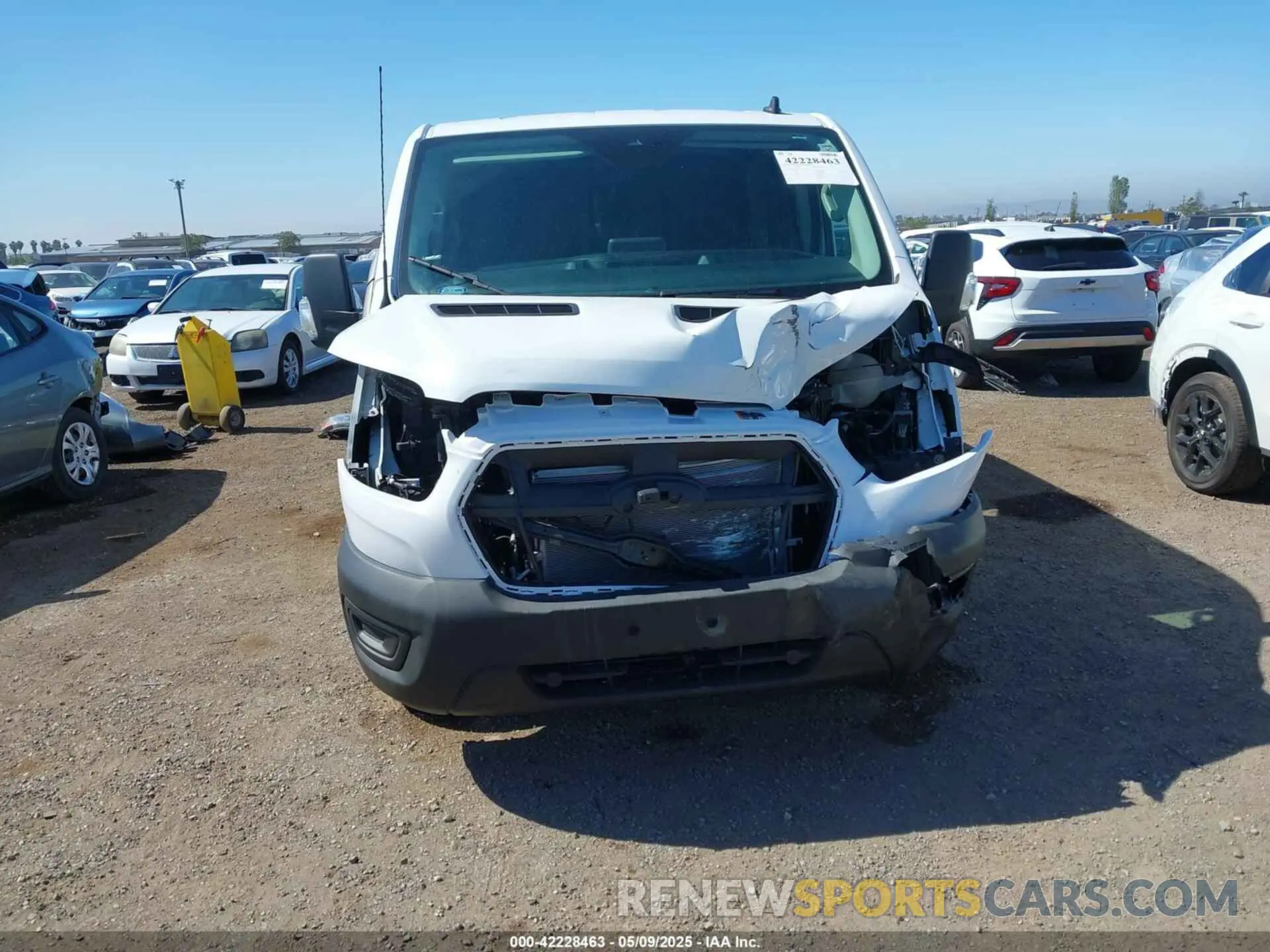 13 Photograph of a damaged car 1FTBR1YG6MKA39997 FORD TRANSIT-250 2021