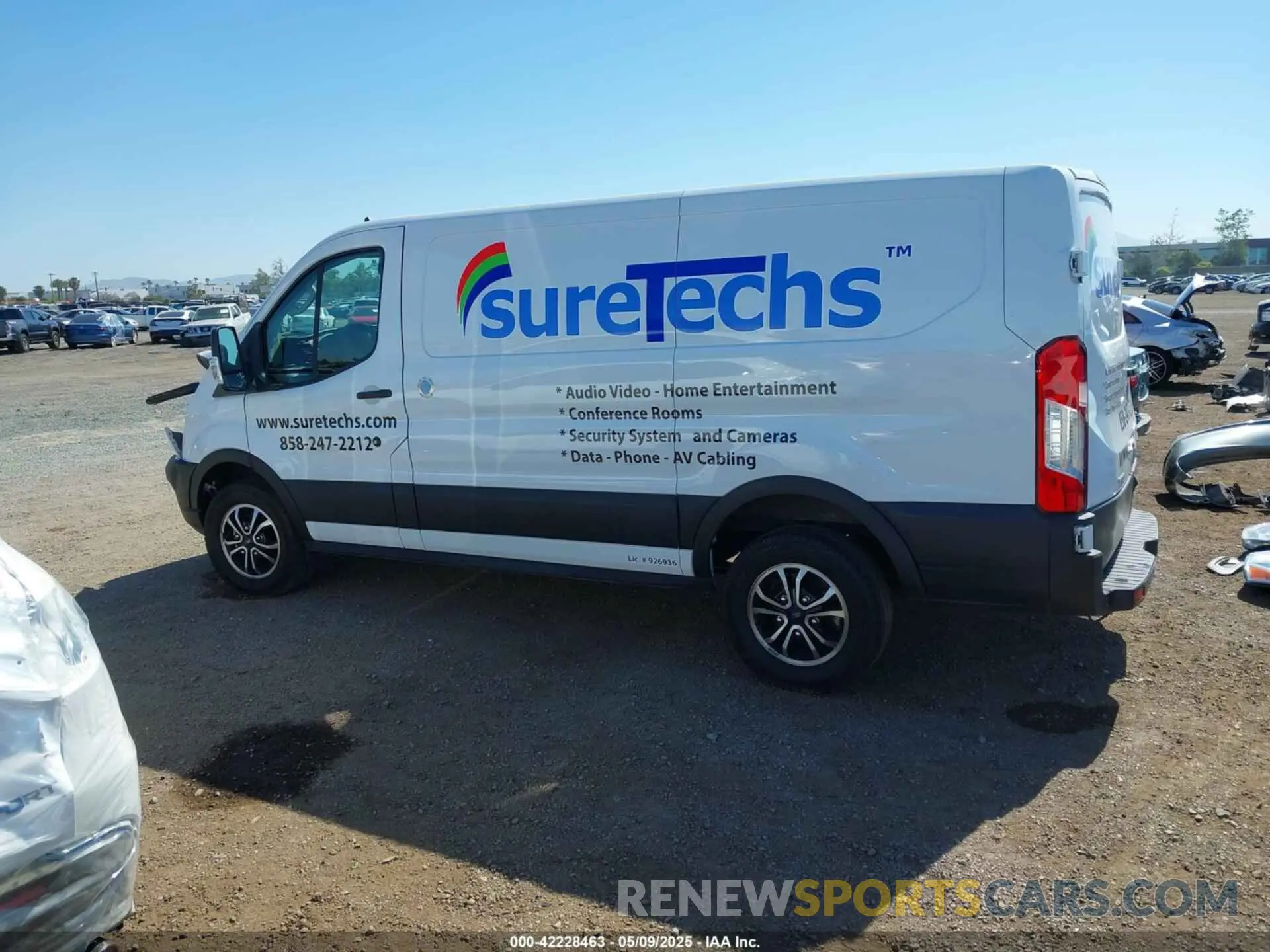 15 Photograph of a damaged car 1FTBR1YG6MKA39997 FORD TRANSIT-250 2021