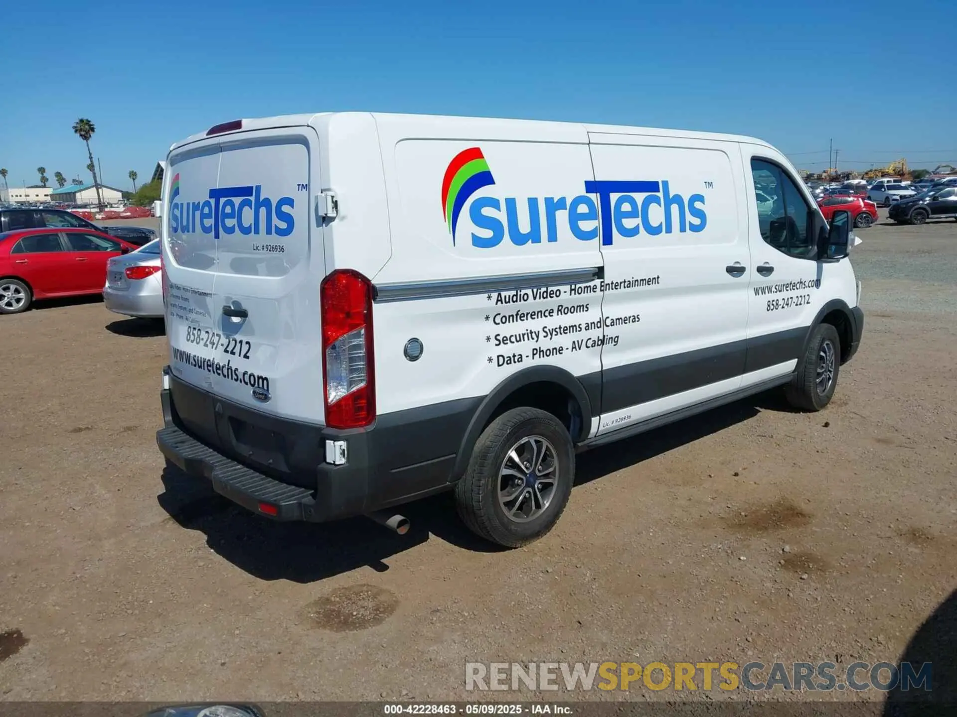 4 Photograph of a damaged car 1FTBR1YG6MKA39997 FORD TRANSIT-250 2021