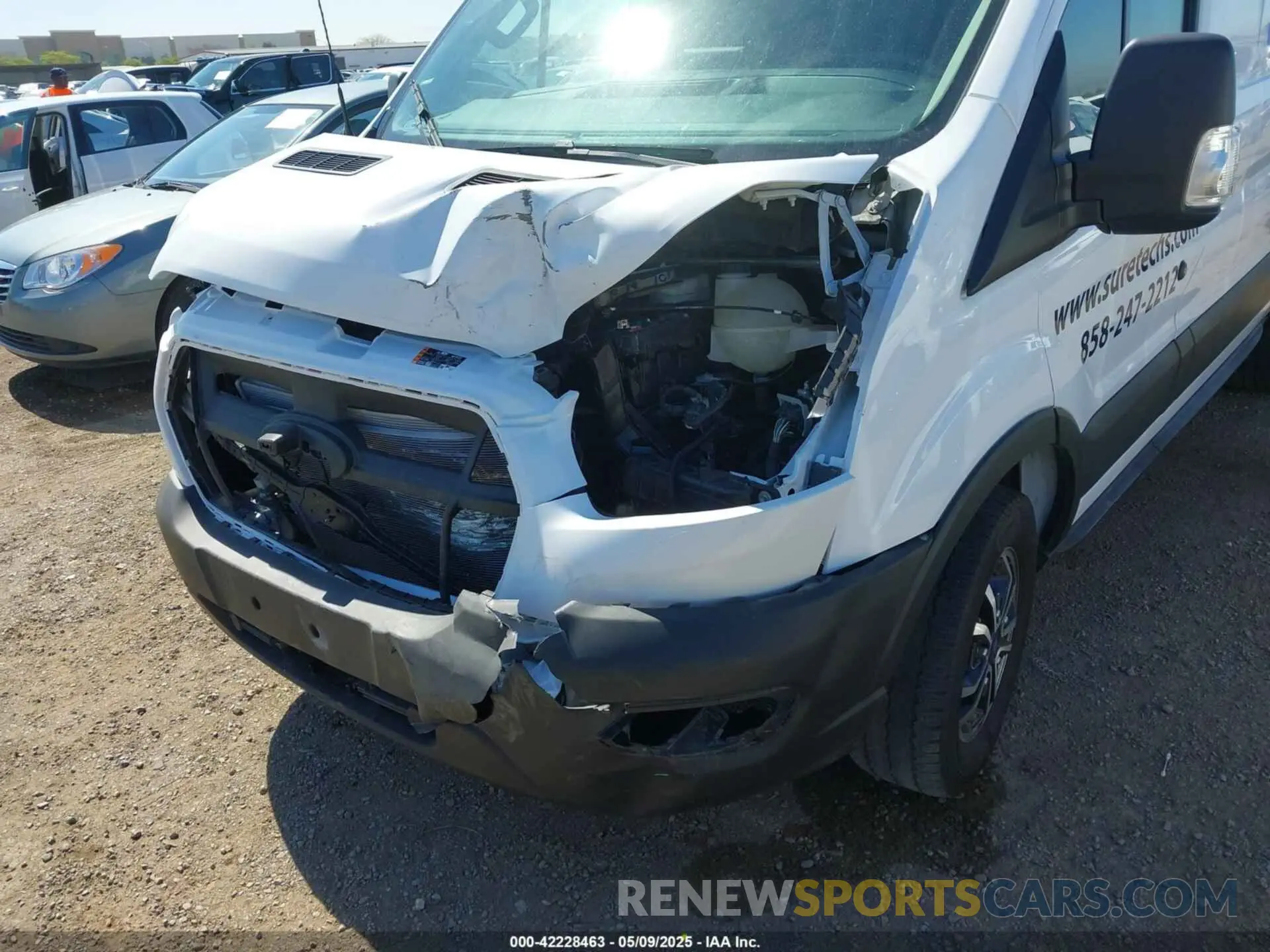 6 Photograph of a damaged car 1FTBR1YG6MKA39997 FORD TRANSIT-250 2021