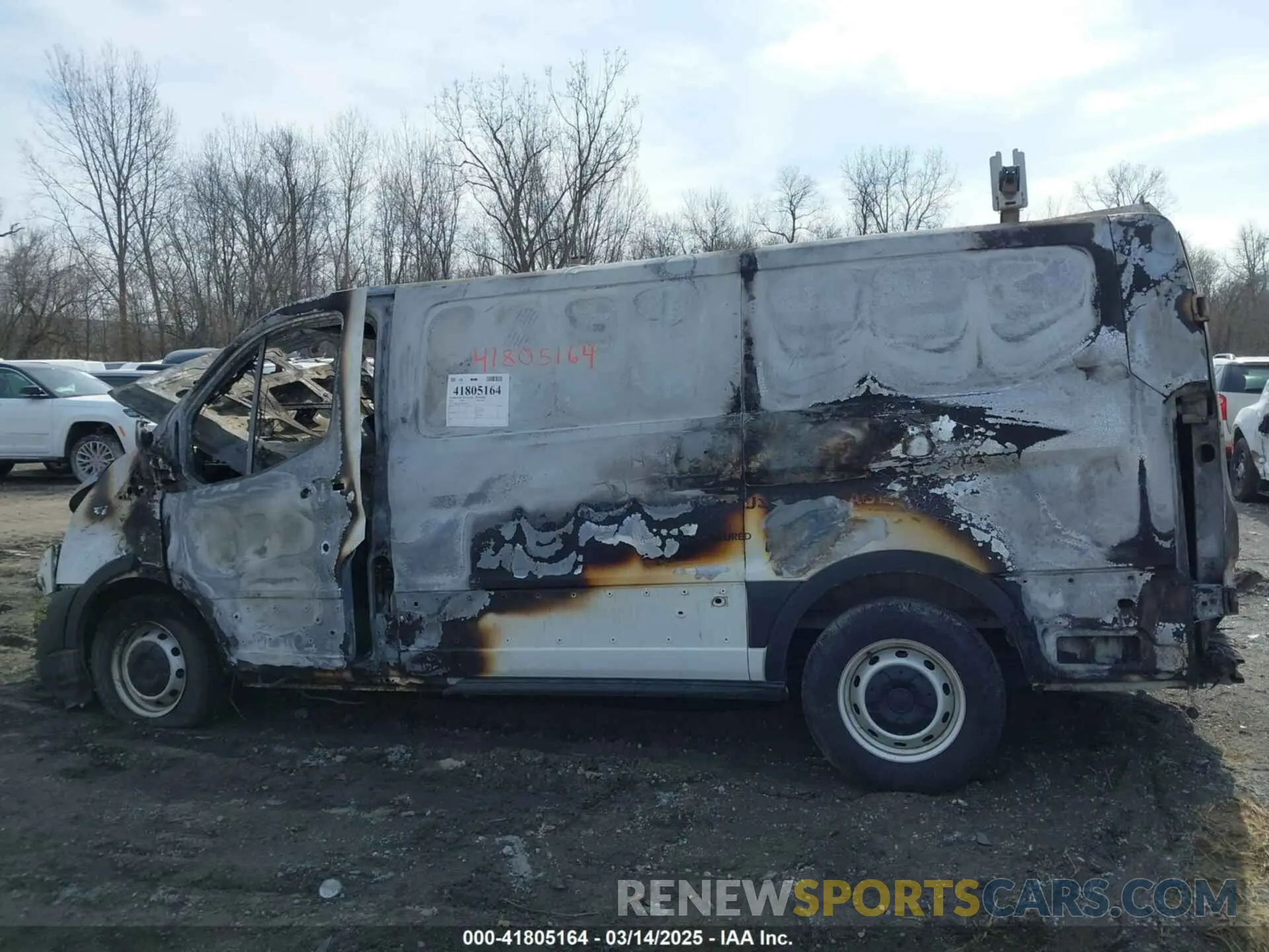 13 Photograph of a damaged car 1FTBR1YGXMKA98700 FORD TRANSIT-250 2021