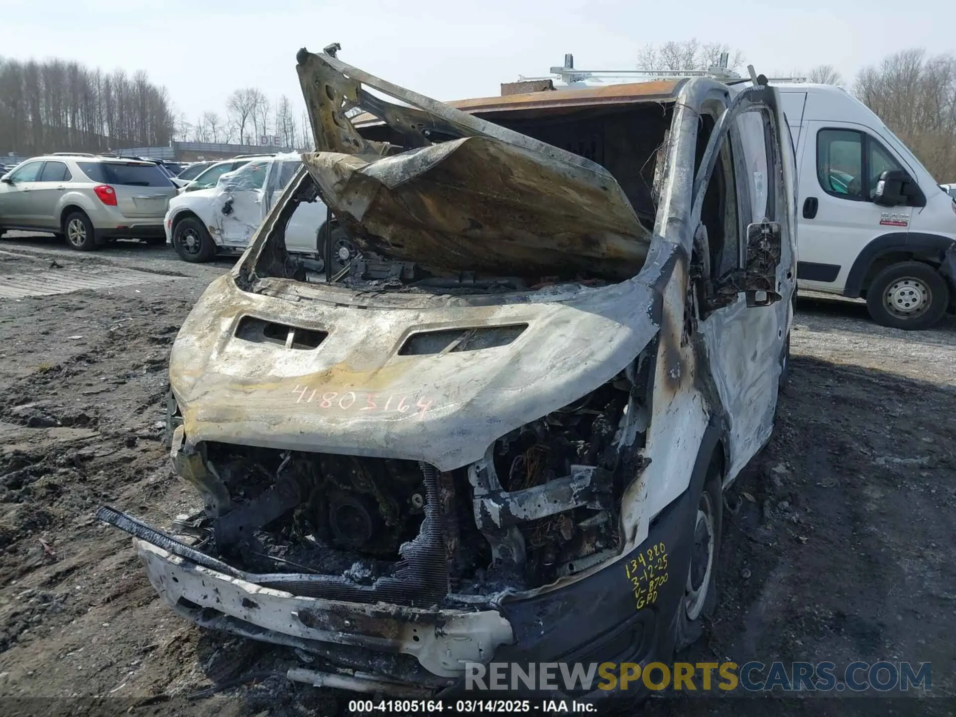 6 Photograph of a damaged car 1FTBR1YGXMKA98700 FORD TRANSIT-250 2021