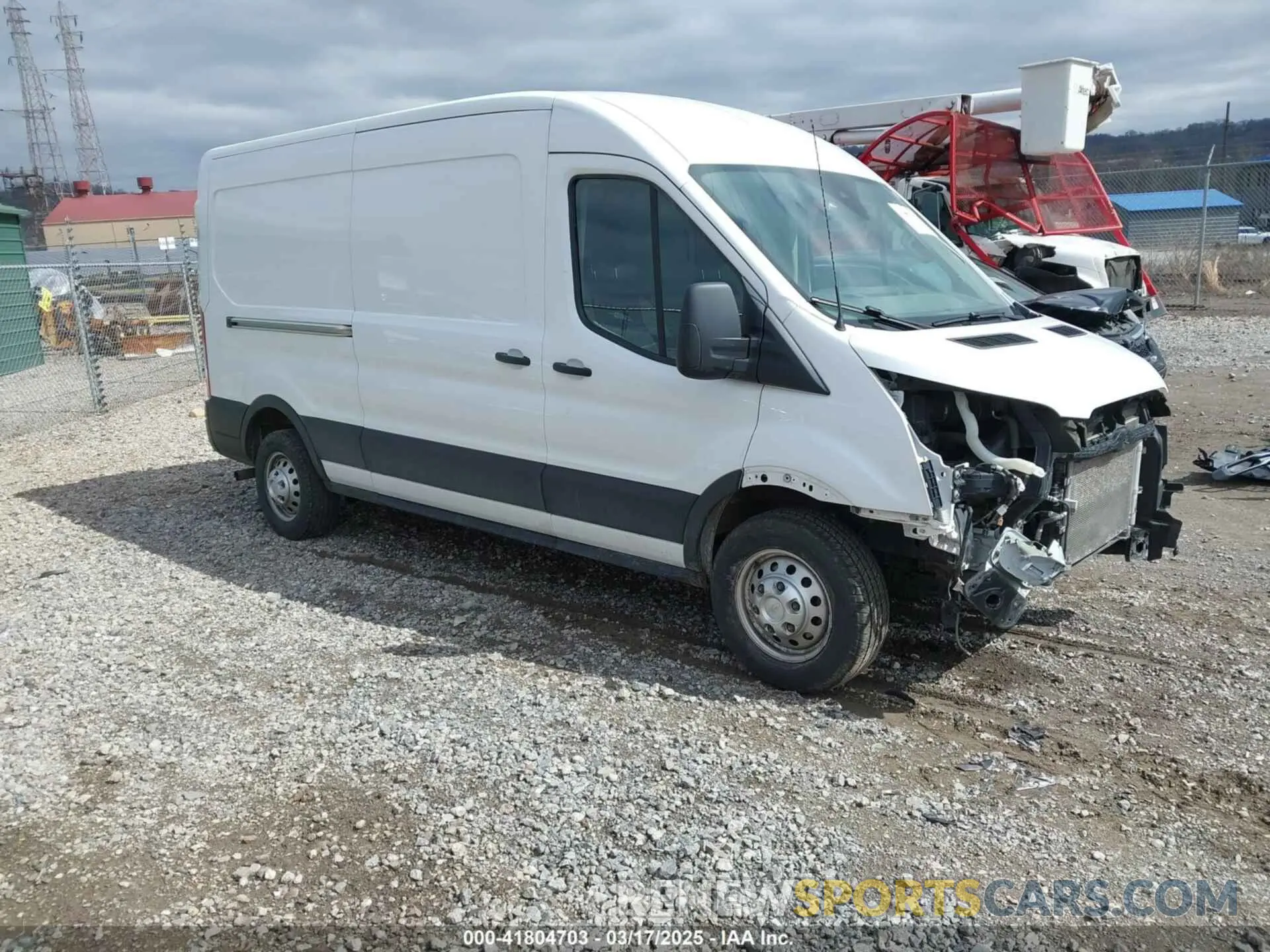 1 Photograph of a damaged car 1FTBR2C81MKA02605 FORD TRANSIT-250 2021