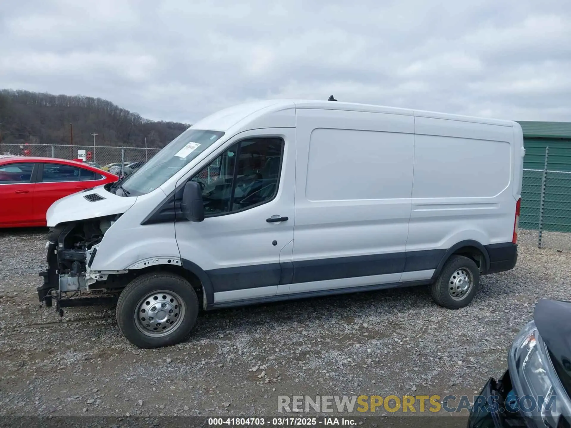 14 Photograph of a damaged car 1FTBR2C81MKA02605 FORD TRANSIT-250 2021