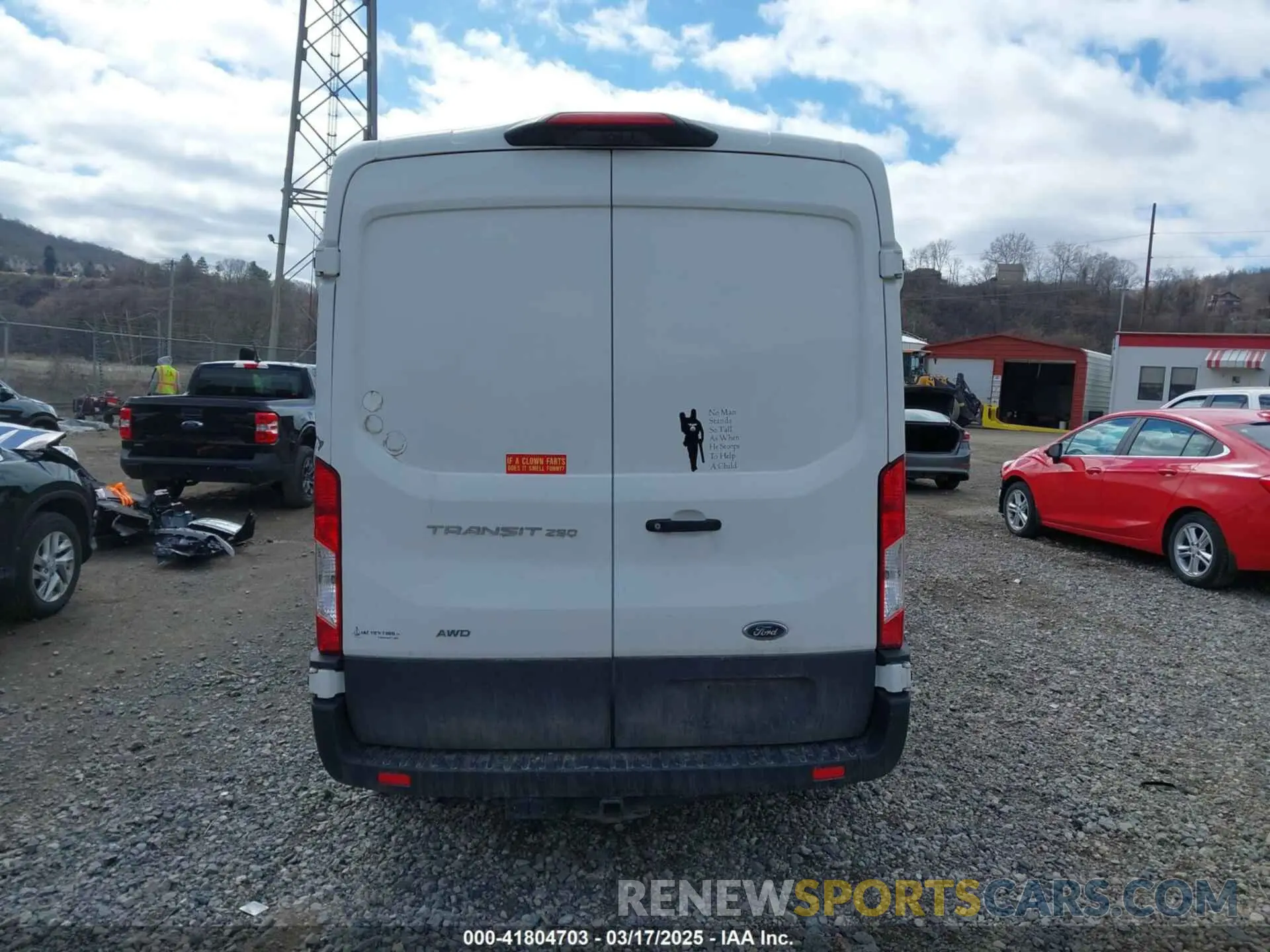 16 Photograph of a damaged car 1FTBR2C81MKA02605 FORD TRANSIT-250 2021
