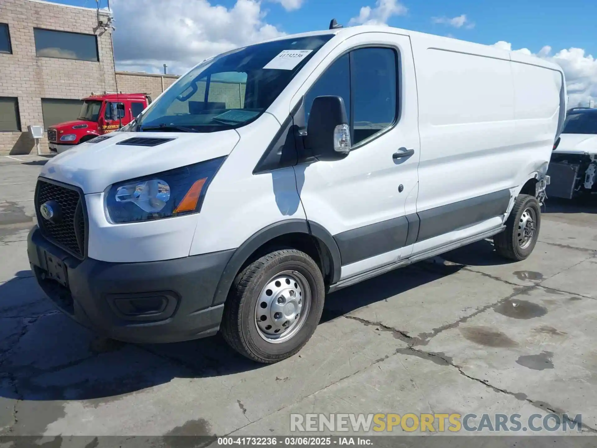 2 Photograph of a damaged car 1FTBR2Y80MKA35393 FORD TRANSIT-250 2021