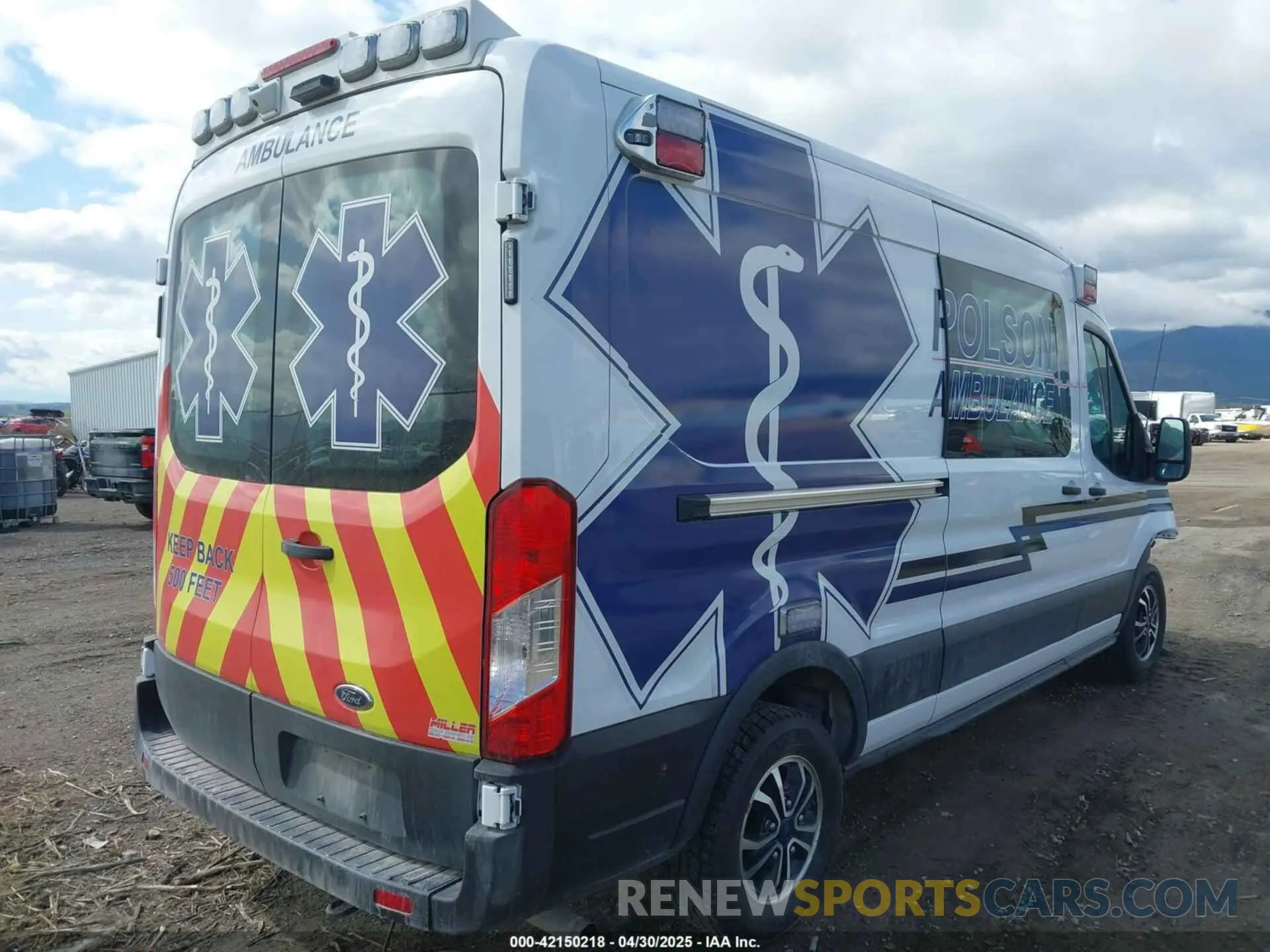 4 Photograph of a damaged car 1FDBR1CG6NKA76214 FORD TRANSIT-250 2022