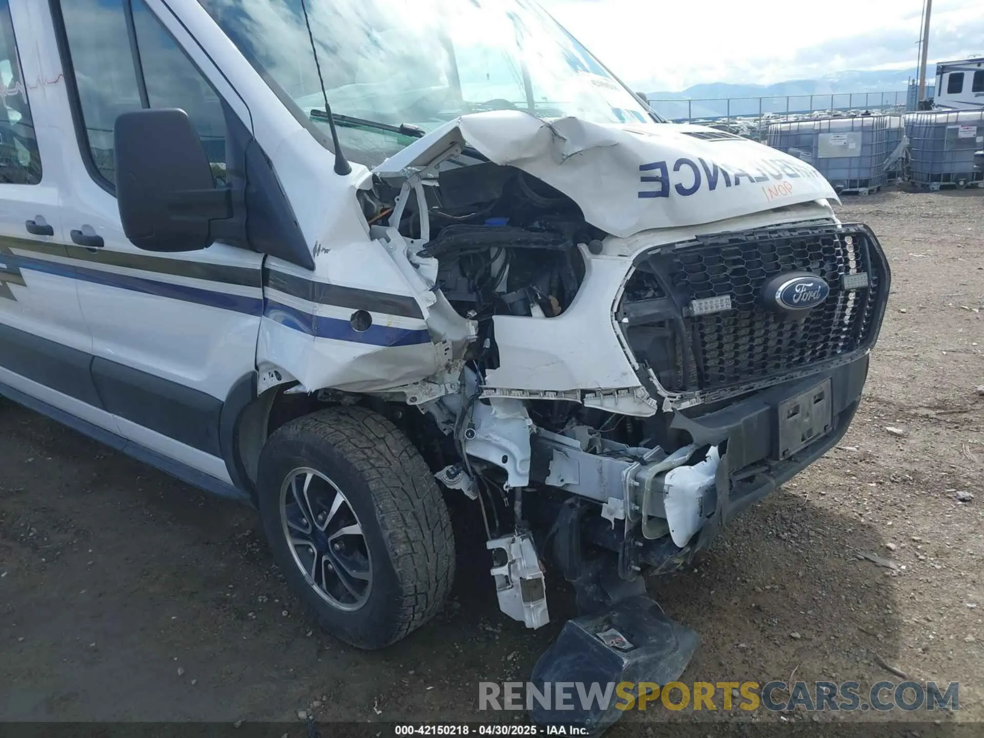 6 Photograph of a damaged car 1FDBR1CG6NKA76214 FORD TRANSIT-250 2022