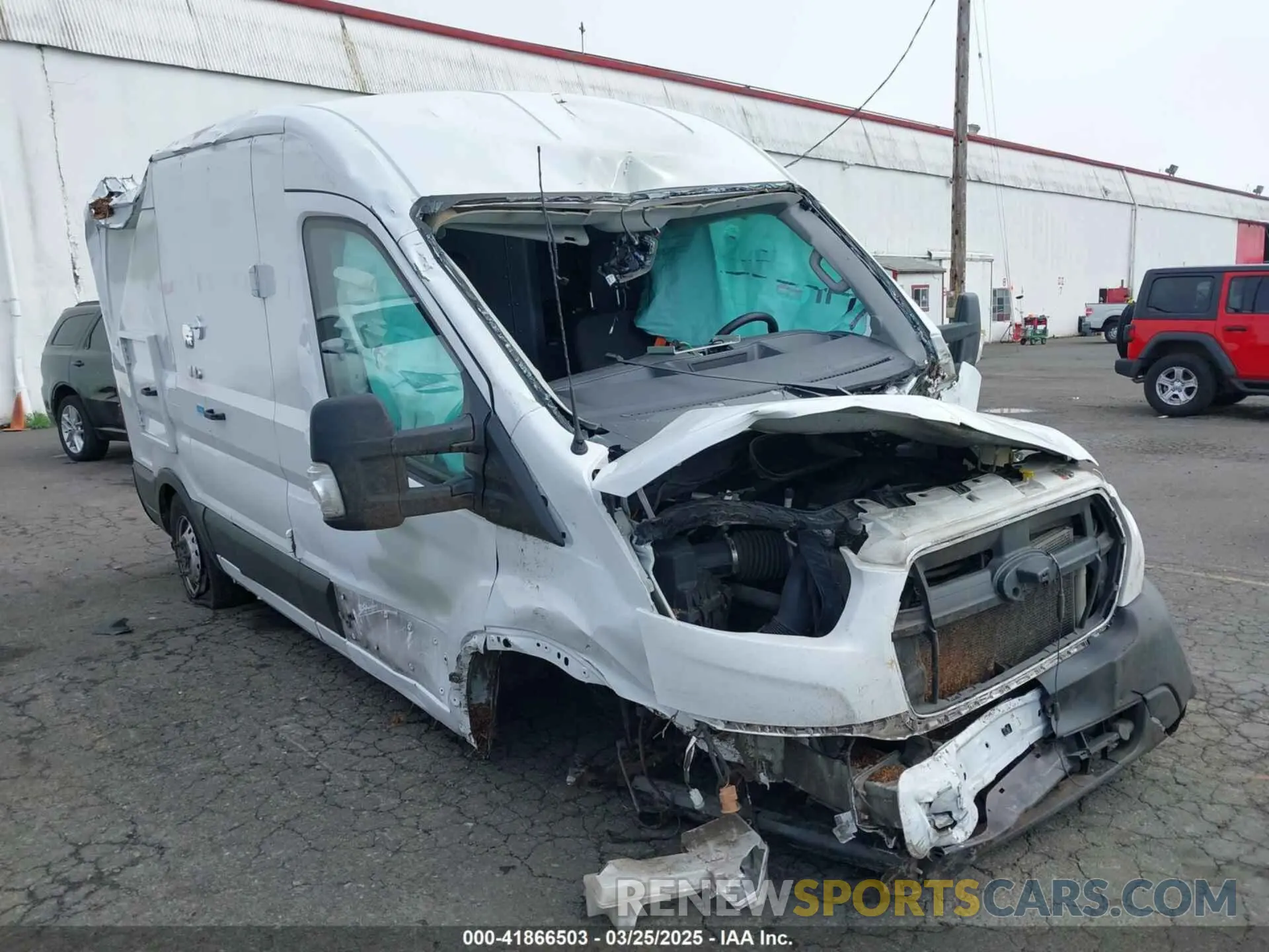 1 Photograph of a damaged car 1FTBR2C87NKA81893 FORD TRANSIT-250 2022