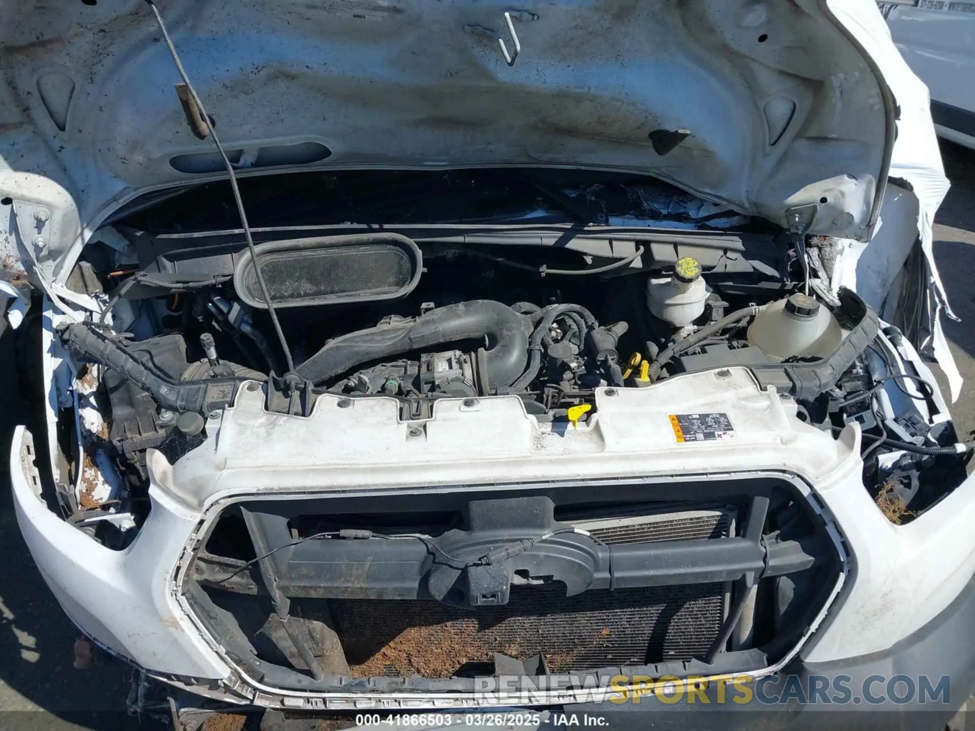 10 Photograph of a damaged car 1FTBR2C87NKA81893 FORD TRANSIT-250 2022