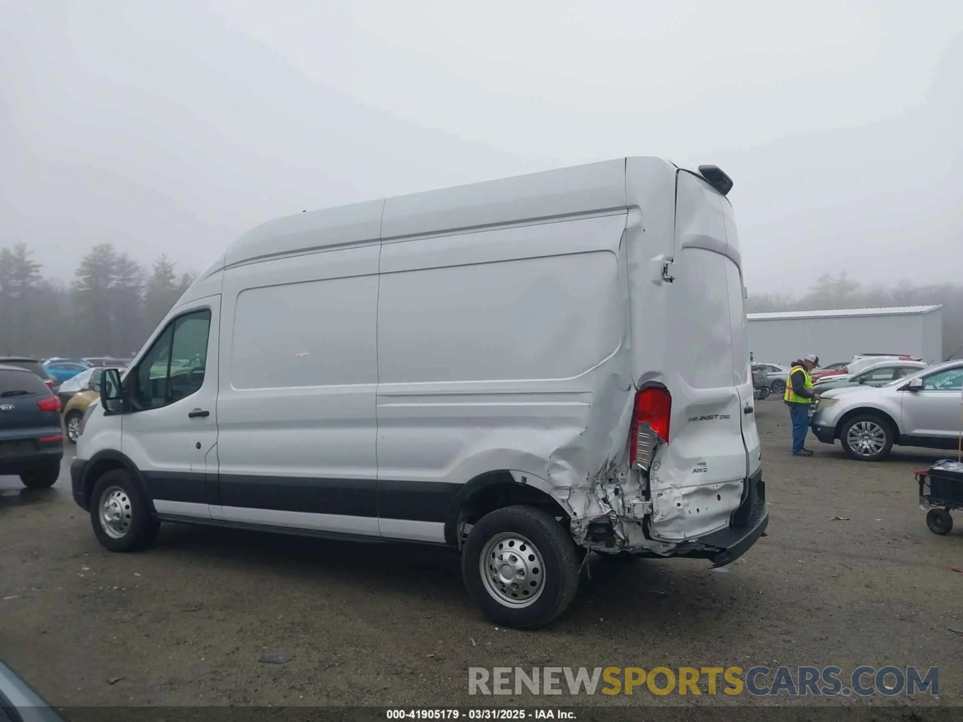 14 Photograph of a damaged car 1FTBR2X83NKA80895 FORD TRANSIT-250 2022