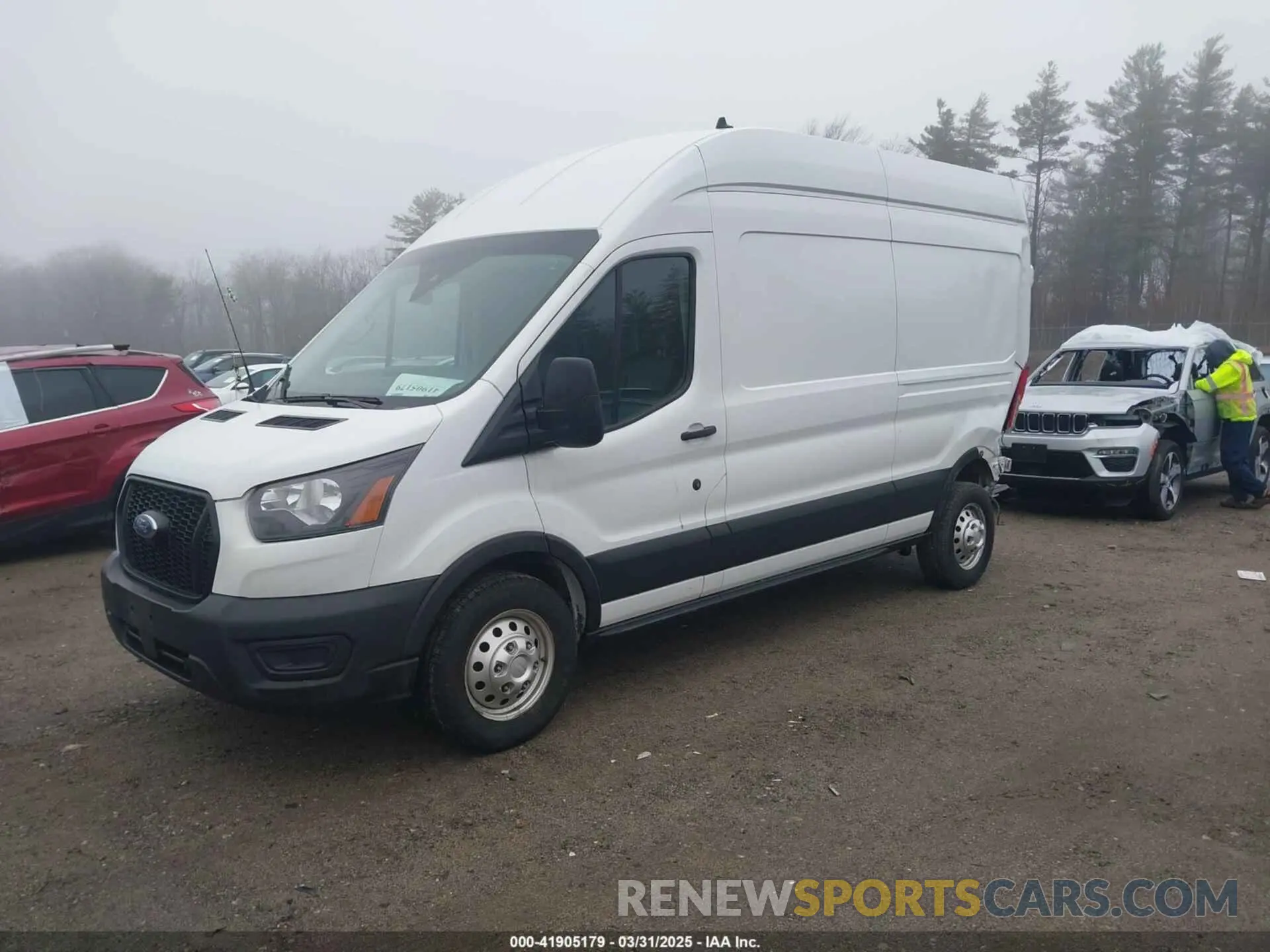 2 Photograph of a damaged car 1FTBR2X83NKA80895 FORD TRANSIT-250 2022