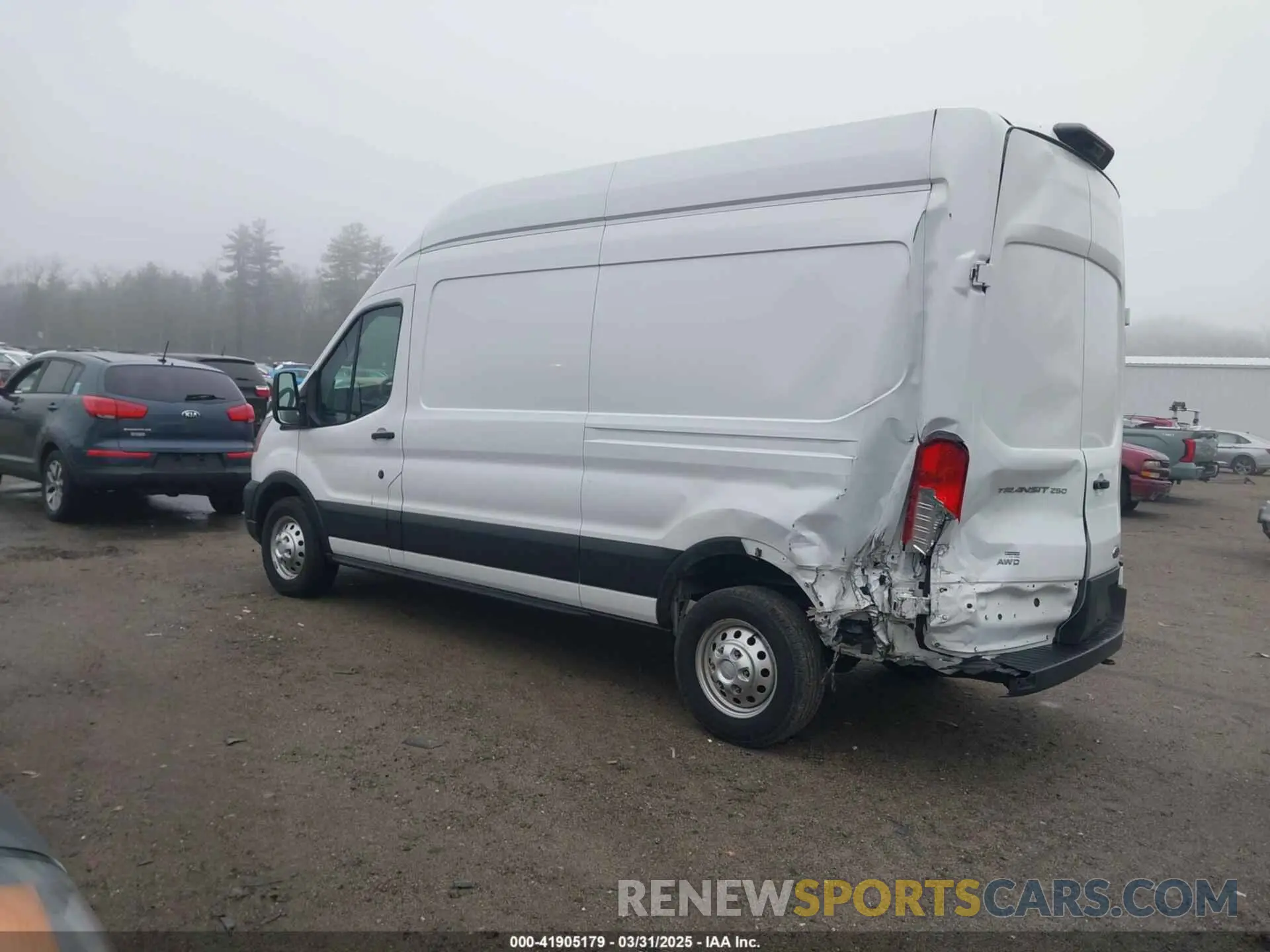 3 Photograph of a damaged car 1FTBR2X83NKA80895 FORD TRANSIT-250 2022