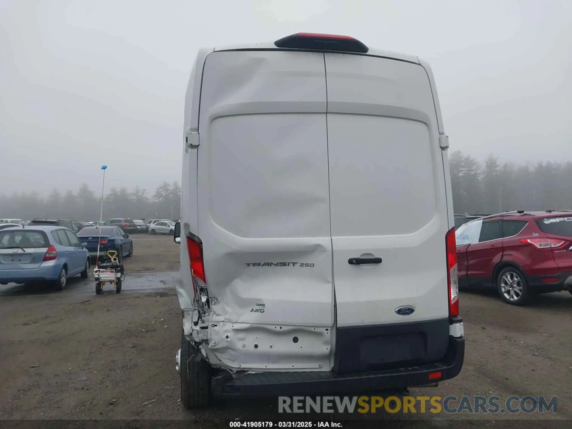 6 Photograph of a damaged car 1FTBR2X83NKA80895 FORD TRANSIT-250 2022